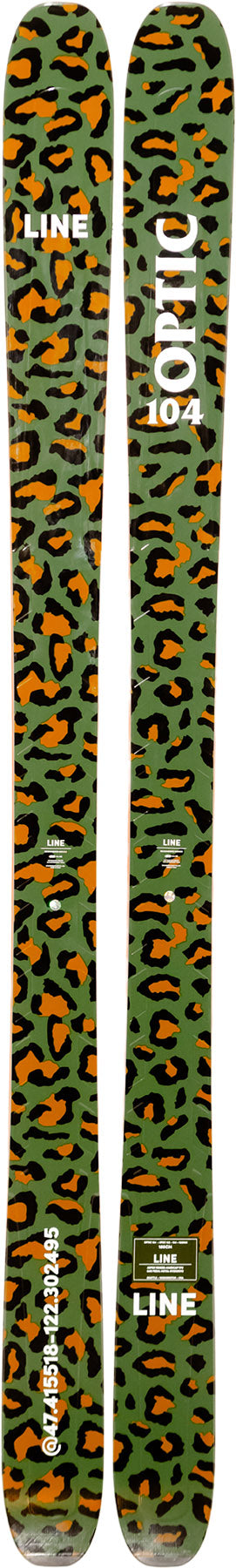 LINE - Optic 104 Camo Skis |-| LINE - Skis Optic 104 Camo