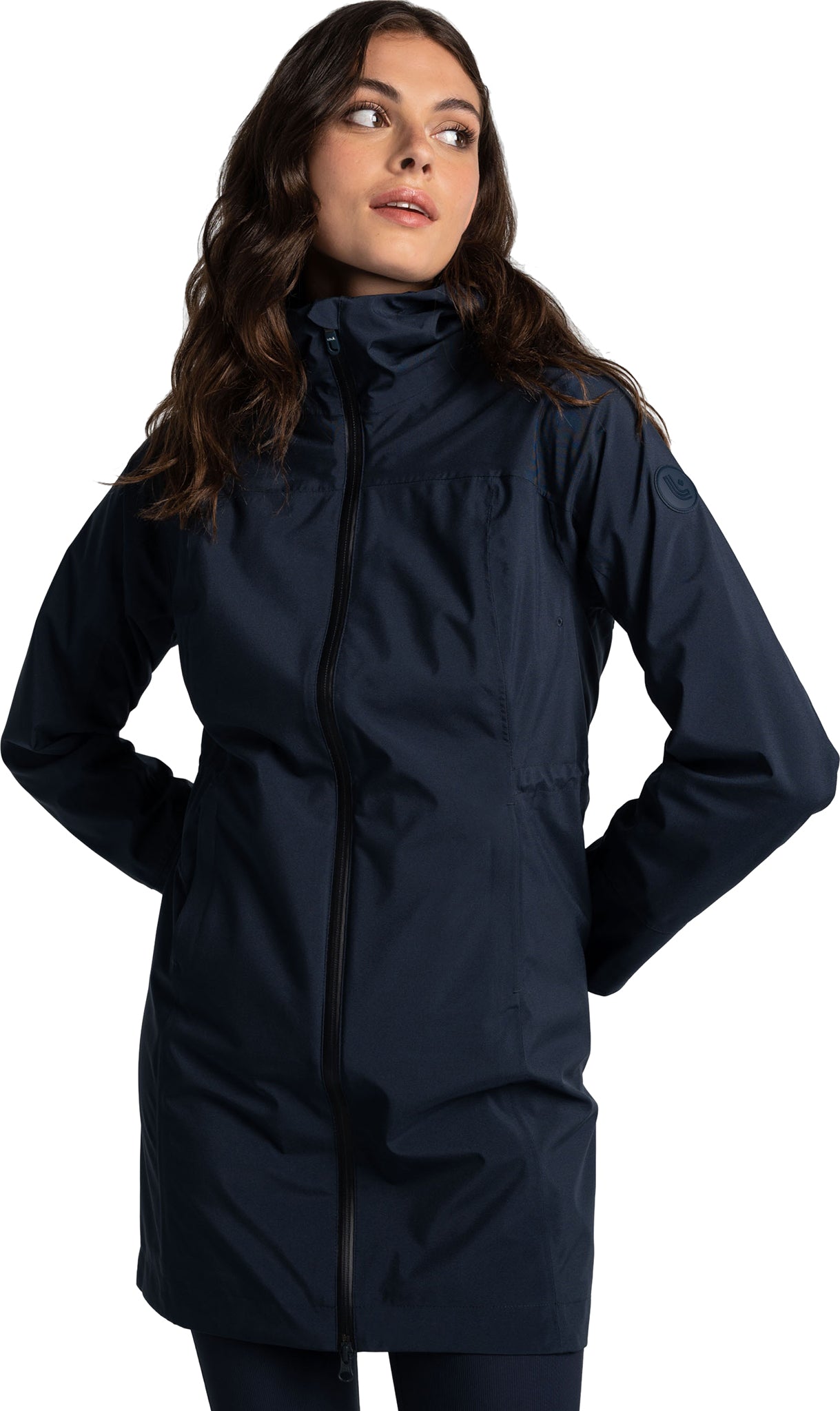 Lole - Element Long Rain Jacket - Women's |-| Lole - Manteau de pluie long Element - Femme