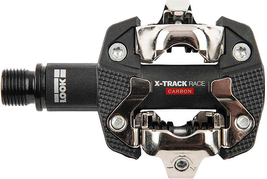 Look - X-Track Race Carbon MTB Clipless Pedals|-|Look - Pédales automatiques en carbone pour VTT X-Track Race