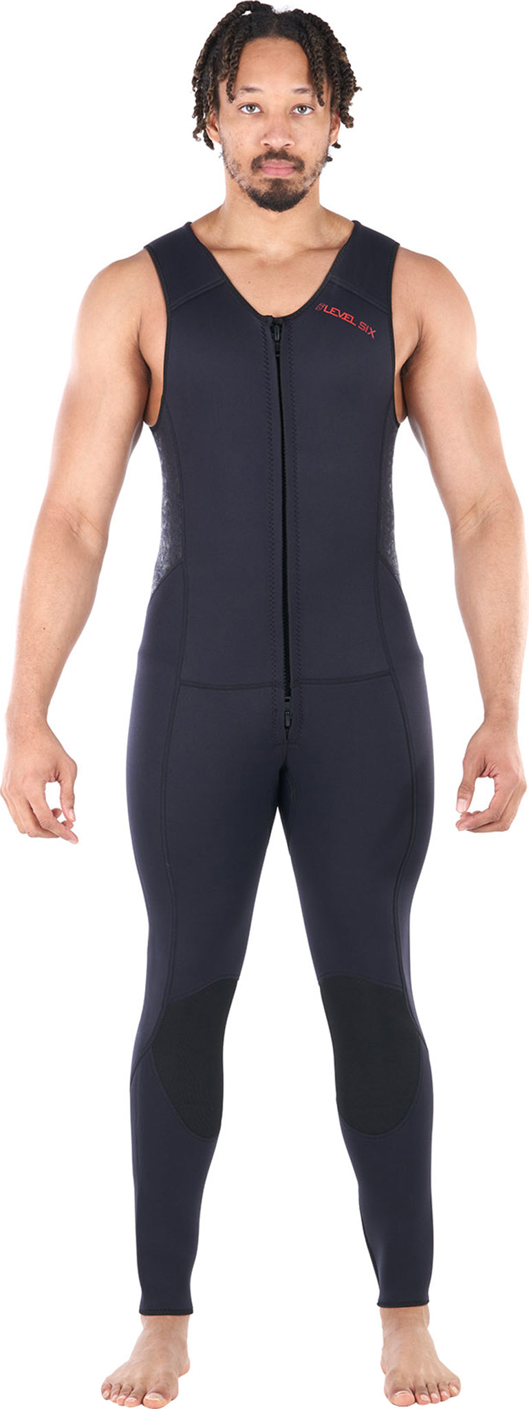 Level Six - Farmer John Front Zip Neoprene Wetsuit - Men's |-| Level Six - Combinaison en néoprène à glissière à l'avant Farmer John - Homme