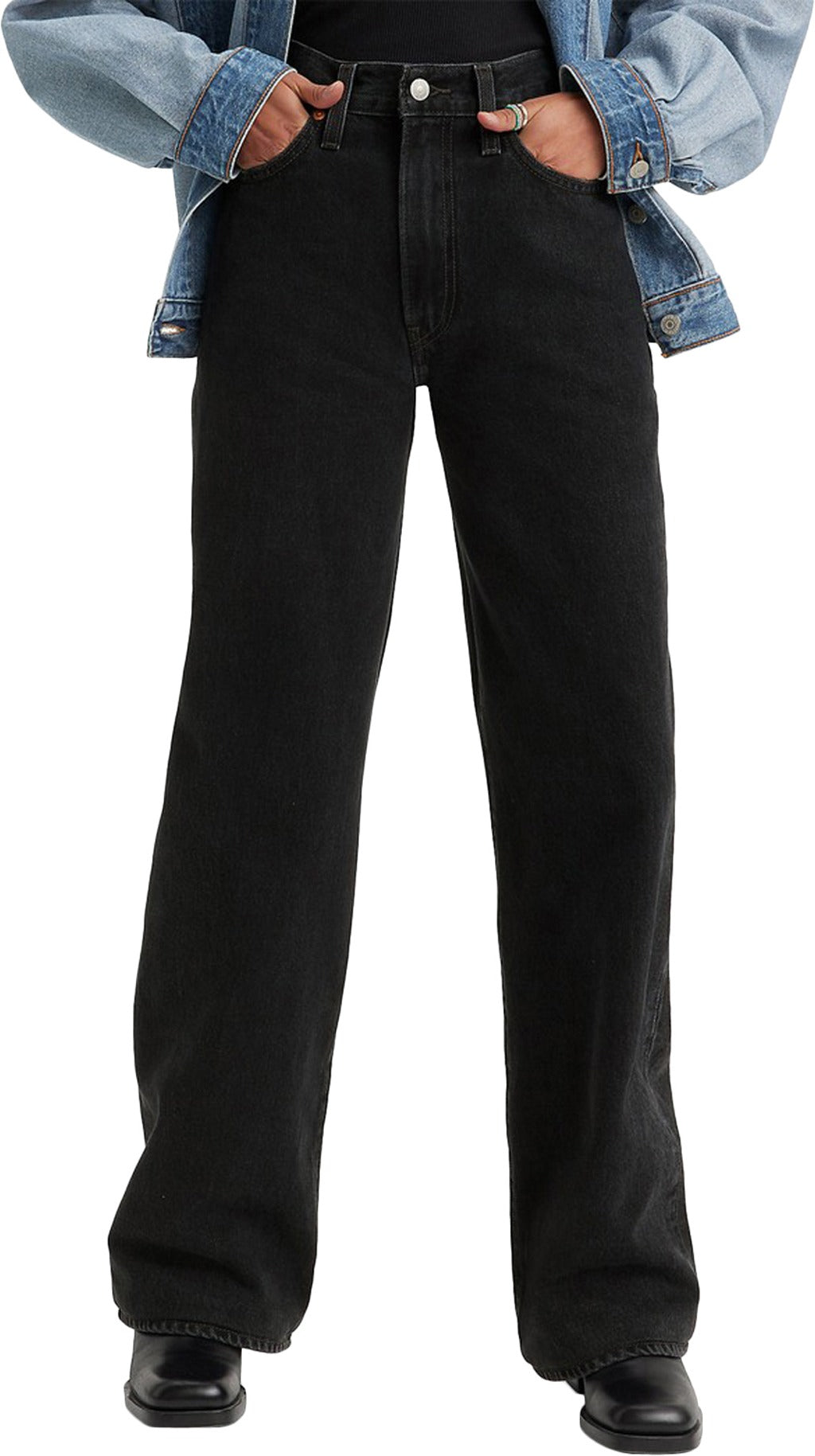 Levi's - Ribcage Wide Leg Jeans - Women's|-|Levi's - Jean Joli Thorax jambe large - Femme