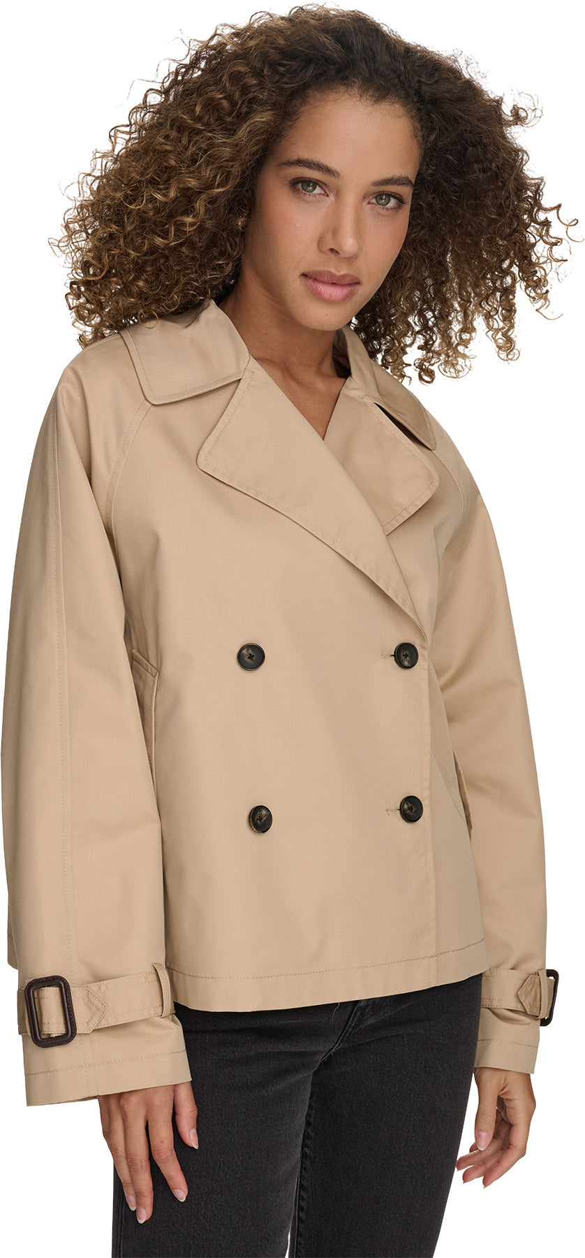 Levi's - Short Double Breasted Trench Jacket - Women's|-|Levi's - Trenchcoat court à double boutonnage - Femme