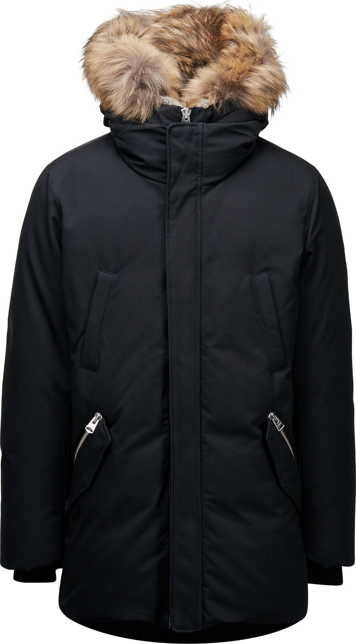 Mackage - Edward 2-in-1 Down Parka with Hooded Bib and Natural Fur - Men's |-| Mackage - Manteau Edward en duvet avec plastron et fourrure naturelle amovible - Homme