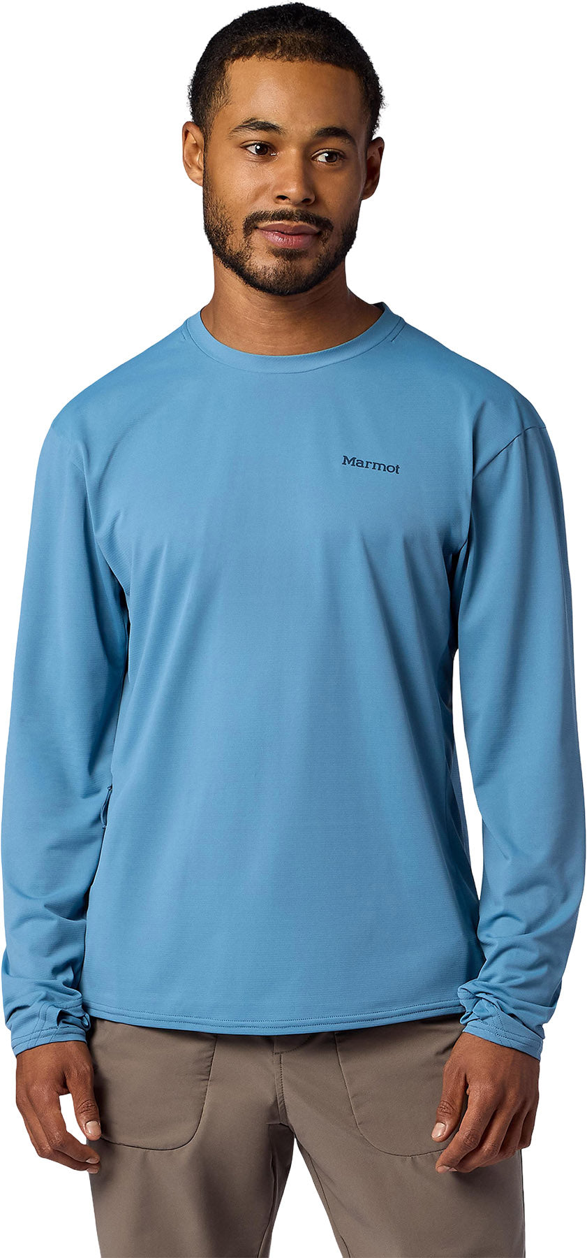 Marmot - AirExchange UPF 50 Crew Neck Long Sleeve T-Shirt - Men's|-|Marmot - T-shirt à manches longues et col rond AirExchange UPF 50 - Homme