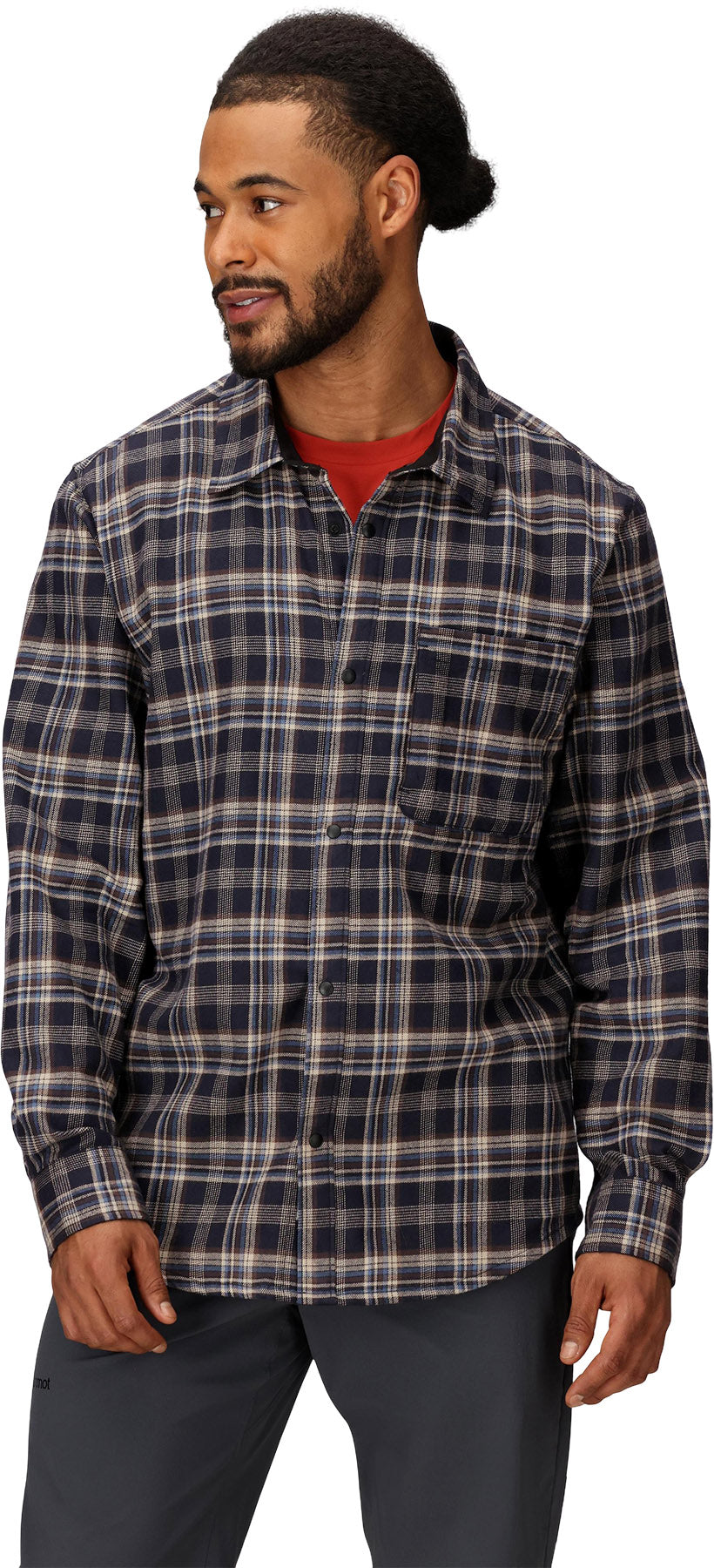 Marmot - Stonepeak Lightweight Performance Long Sleeve Flannel Shirt - Men's |-| Marmot - Chemise en flanelle légère à manches longues Stonepeak Performance - Homme