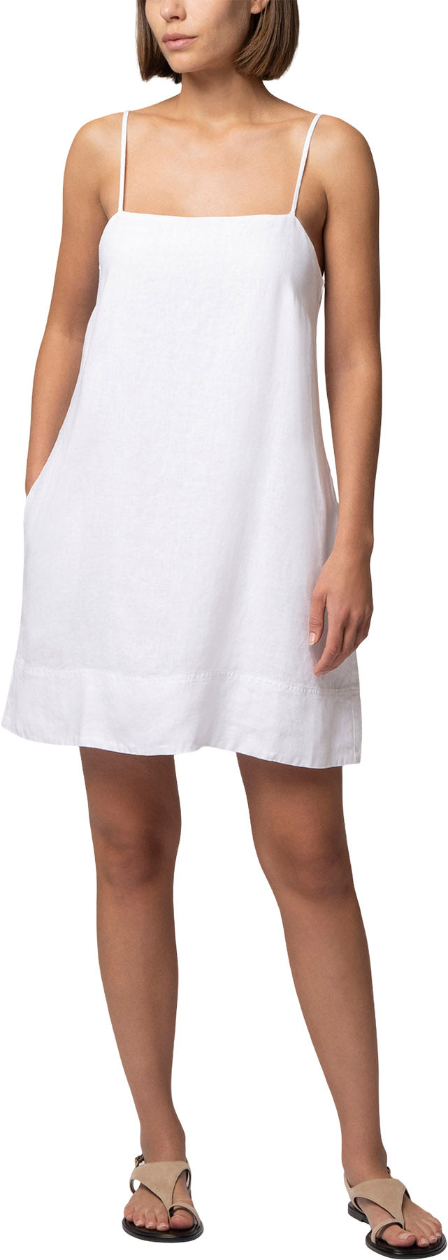 Mavi - Linen Cami Mini Dress - Women's|-|Mavi - Mini-robe en lin Cami - Femme