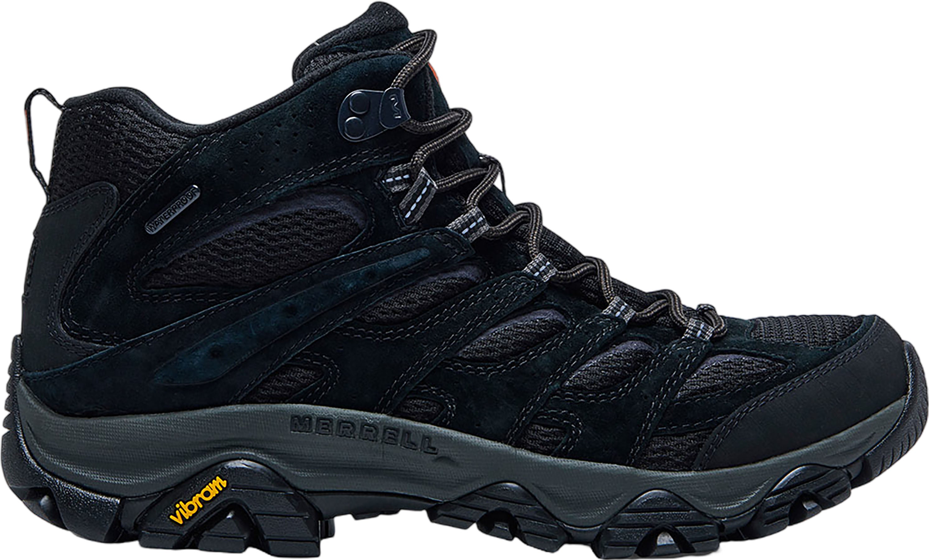 Merrell - Moab 3 Mid Waterproof Hiking Shoes - Men's|-|Merrell - Souliers de randonnée imperméables Moab 3 Mid - Homme