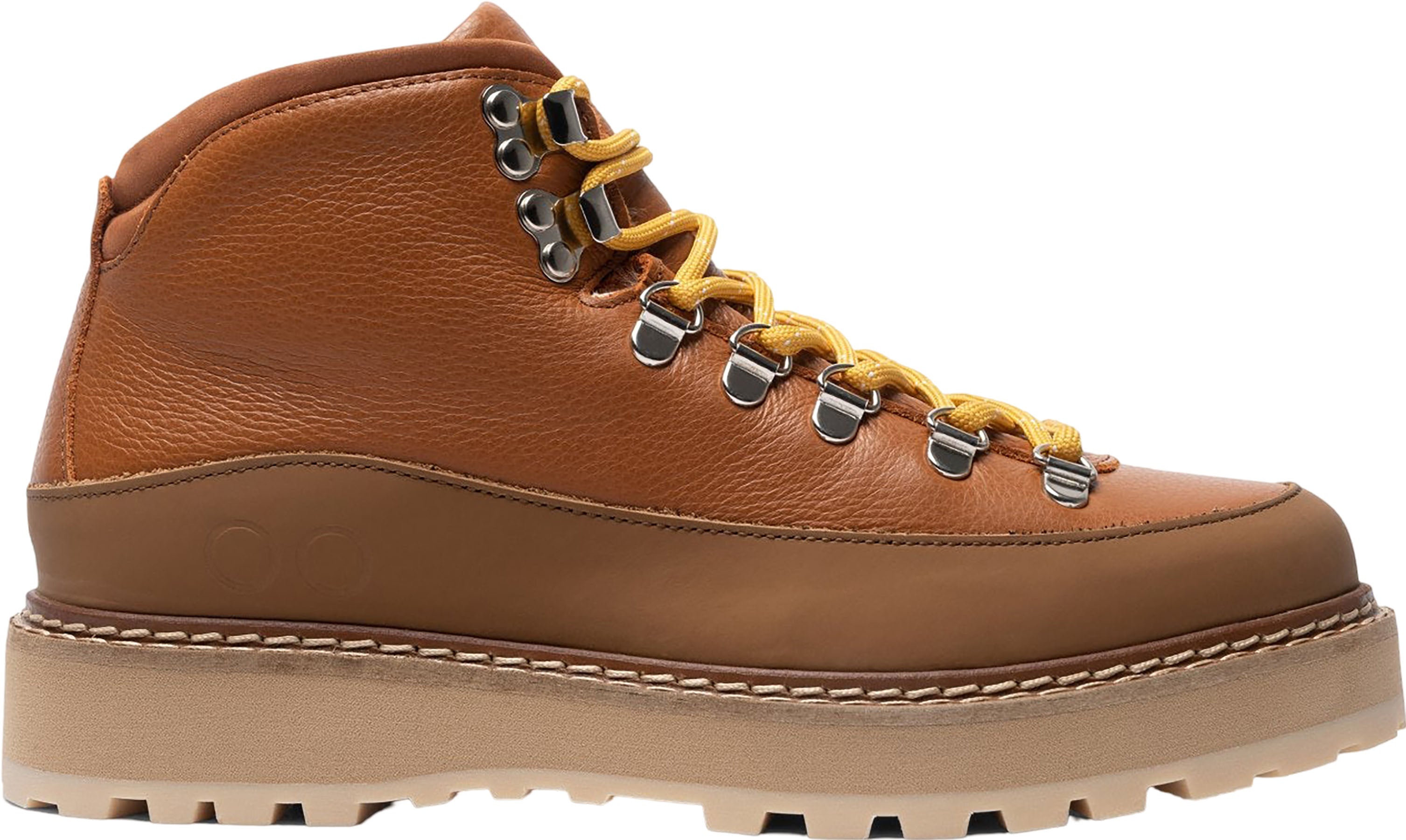 Monofoo - Hiking Core Cap Grained Cow Leather Lined Hiking Boots - Men's