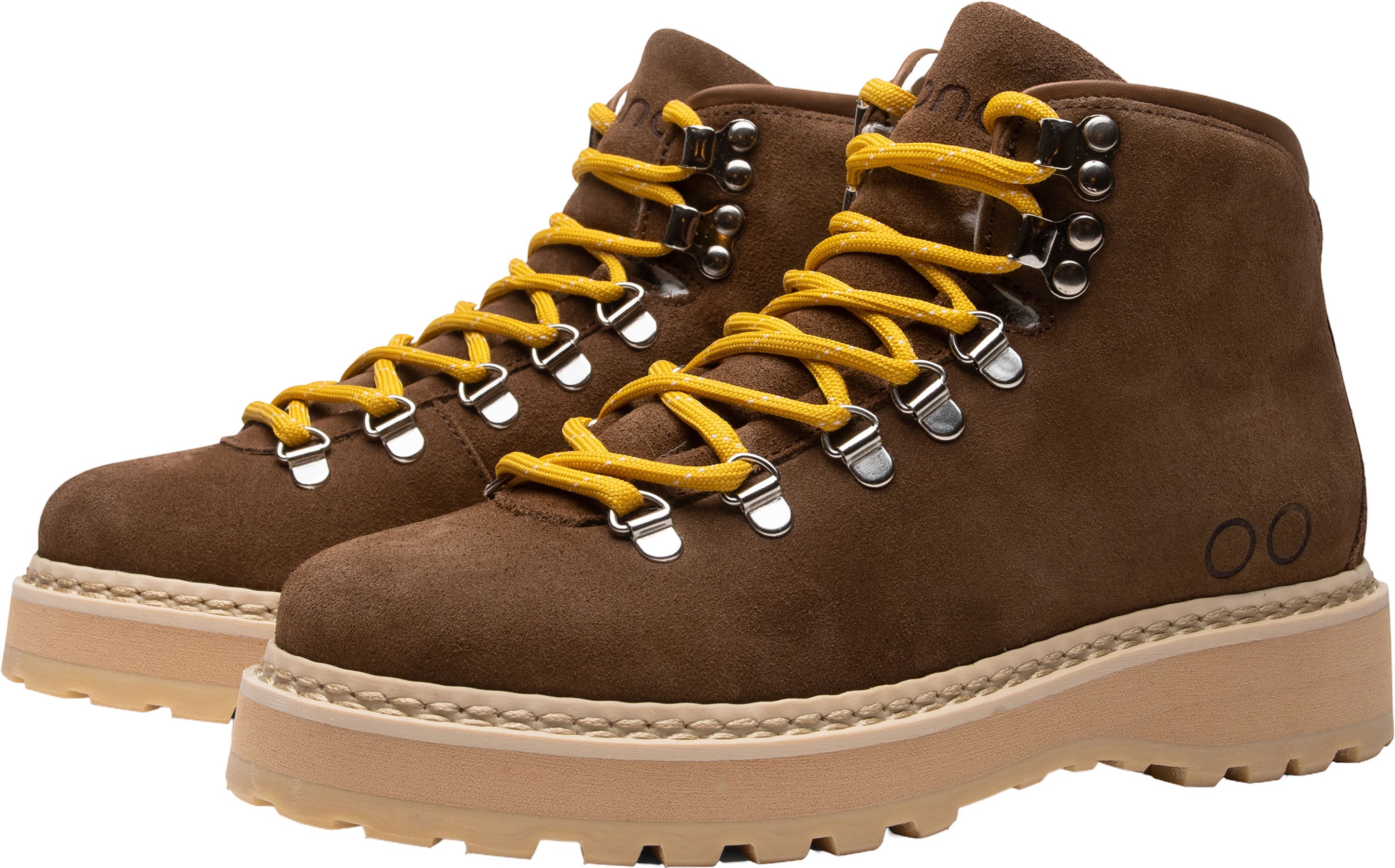 Monofoo - Hiking Core Suede Leather Lined Hiking Boots - Men's |-| Monofoo - Bottes de randonnée doublées en cuir suédé Hiking Core - Homme
