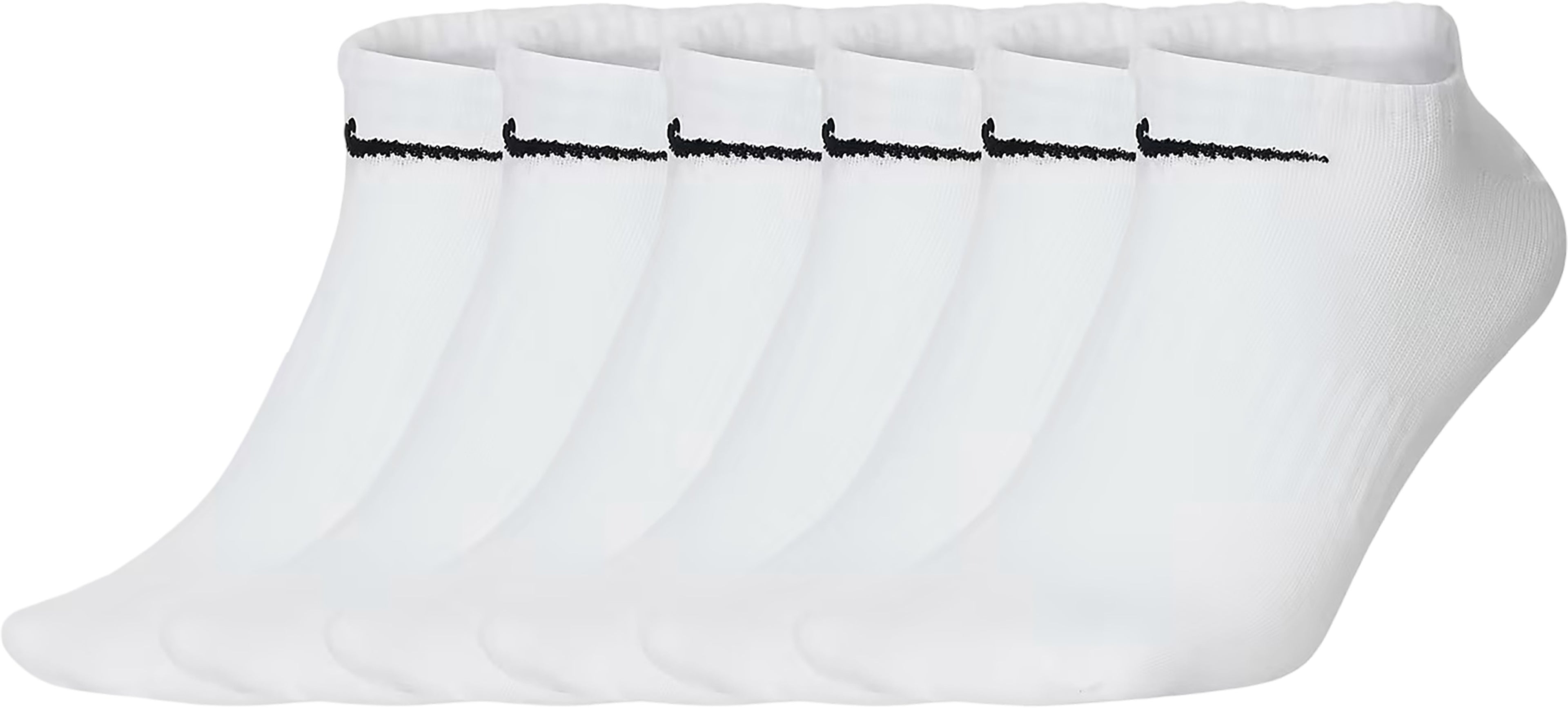 Nike - Everyday 6 Pairs Lightweight Training No-Show Socks|-|Nike - Chaussettes invisibles d'entraînement légères 6 paires Everyday