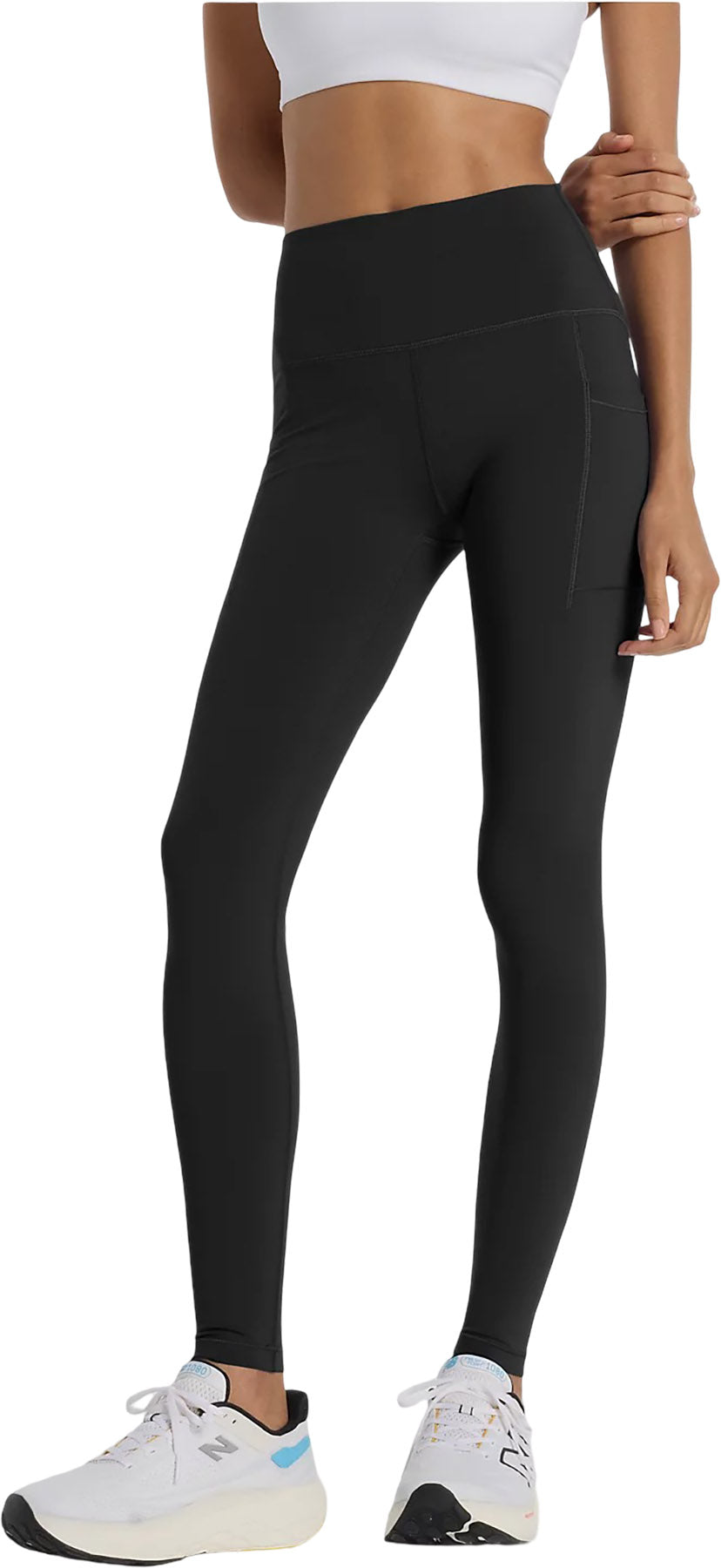 New Balance - NB Sleek Pocket High Rise Legging 27" - Women's|-|New Balance - Legging taille haute avec poche NB Sleek 27" - Femme