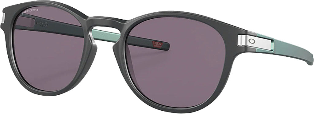 Oakley - Latch Sunglasses - Matte Carbon - Prizm Grey Lens - Men's|-|Oakley - Lunettes de soleil Latch - Matte Carbon - Lentilles Prizm Grey - Homme