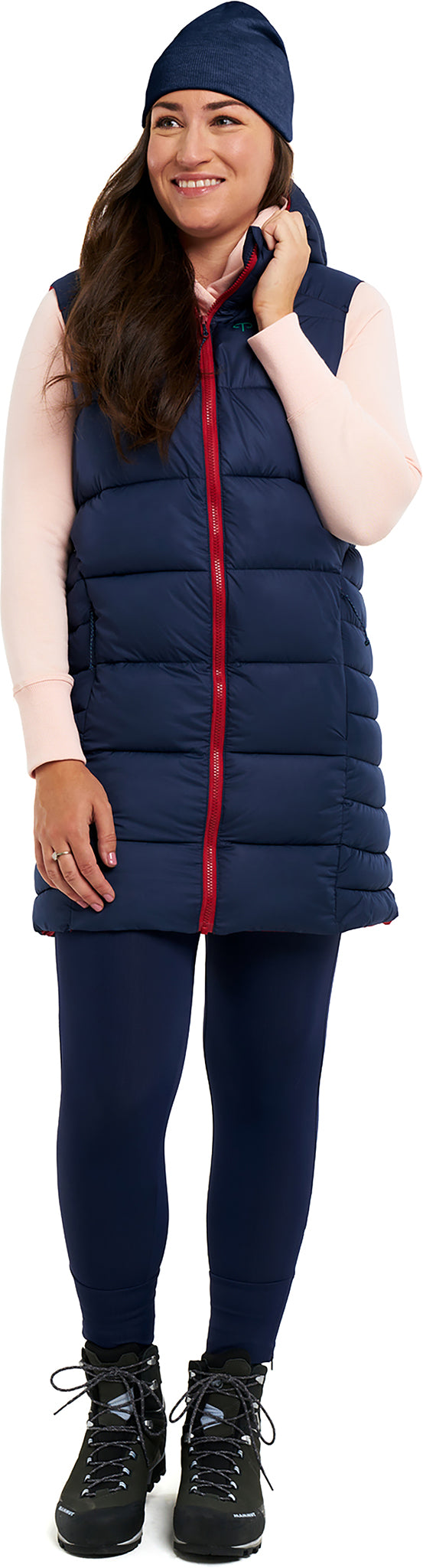 PEPPERMINT Cycling Co. - Mellow Hoody Vest - Women's |-| PEPPERMINT Cycling Co. - Gilet à capuchon Mellow - Femme