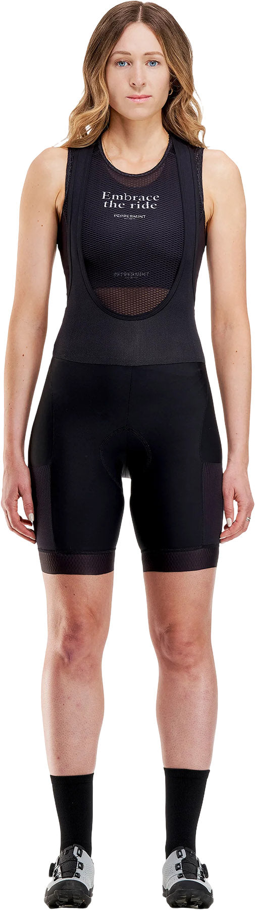 PEPPERMINT Cycling Co. - Signature Cargo Bib Shorts - Women's|-|PEPPERMINT Cycling Co. - Cuissard à bretelles cargo Signature - Femme