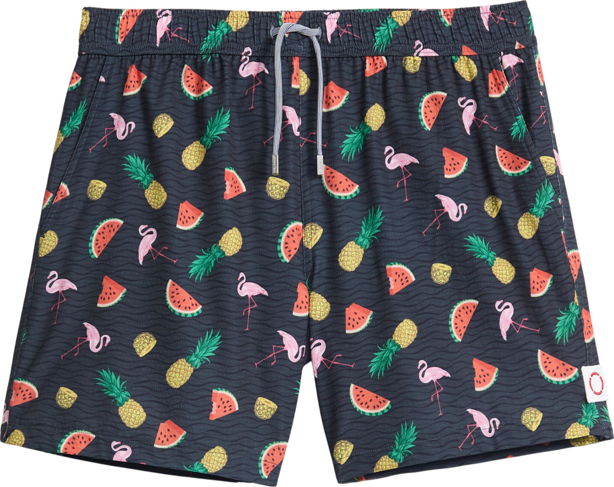 Public Beach - Tropical Tango Keep It Tight 6.5" Classic Swim Short with Compression Liner - Boys|-|Public Beach - Short de bain classique Keep It Tight Tropical Tango 6,5 po avec doublure de compression - Garçon