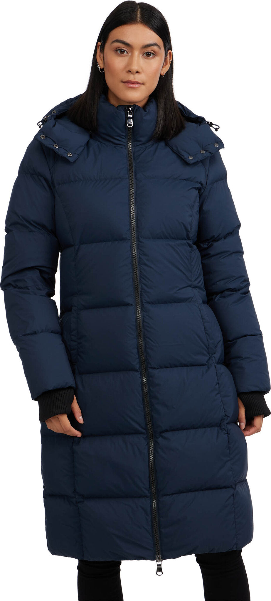 Pajar - Autumn Long Channel Quilted Puffer Jacket - Women's |-| Pajar - Manteau matelassé à canaux long Autumn - Femme
