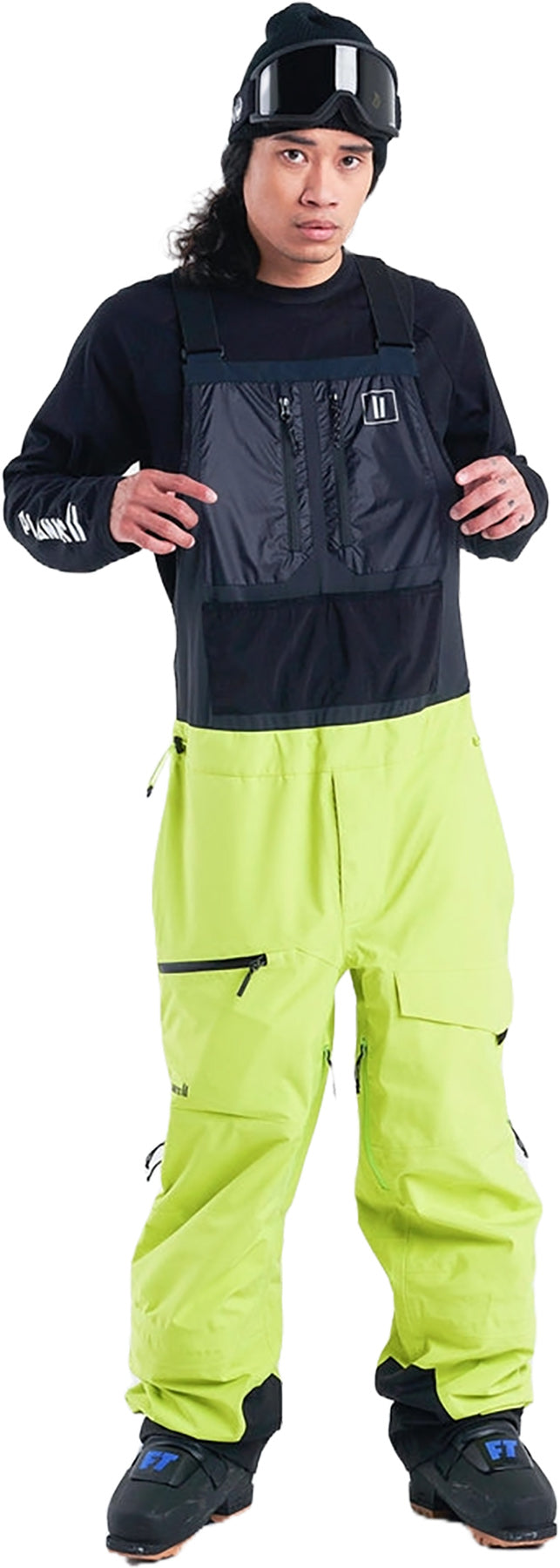 Planks - Charger 3L Shell Bib Pant - Men's |-| Planks - Salopette Charger 3L - Homme