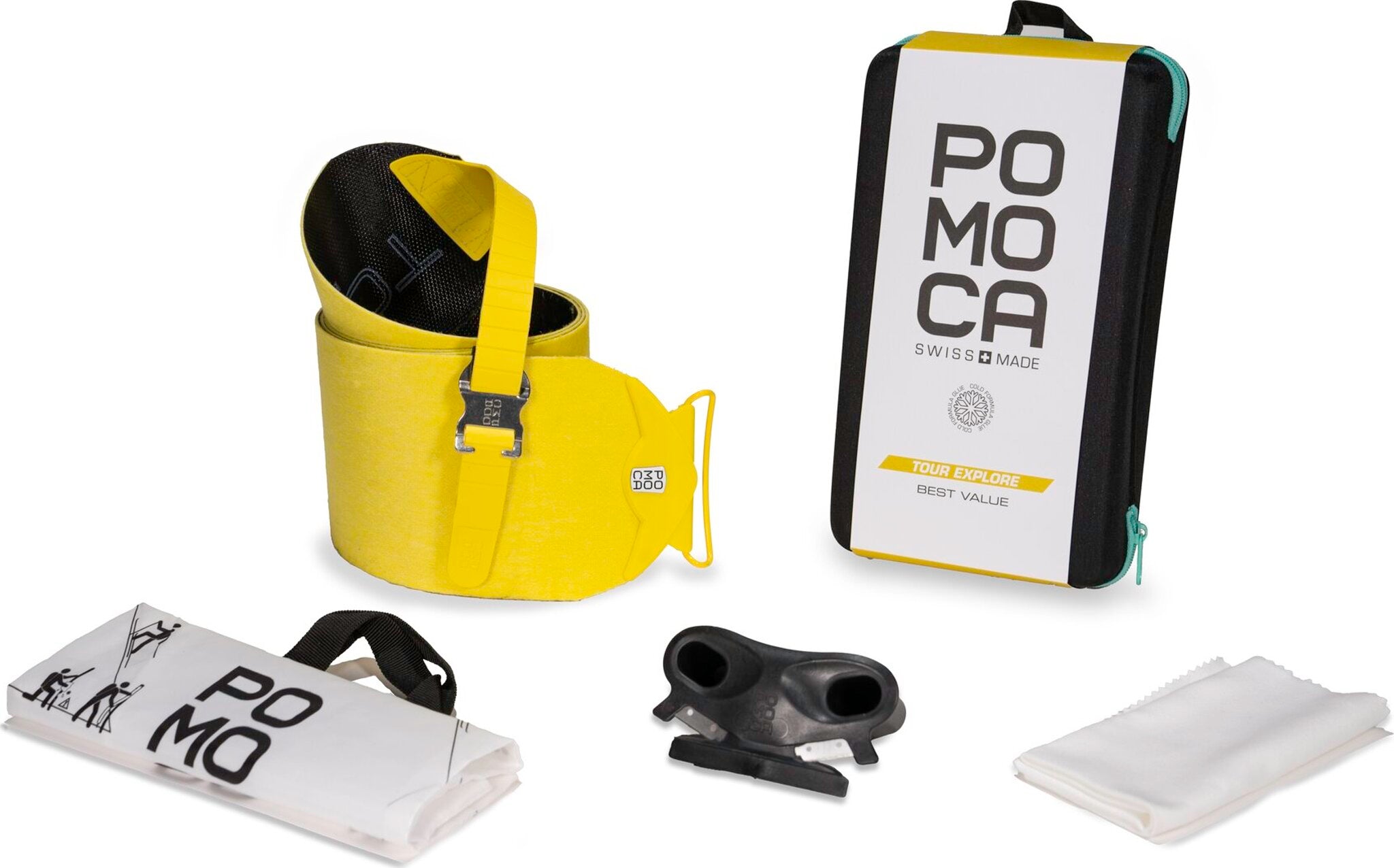 Pomoca - Tour Explore Ready2Climb Ski Skins 100mm |-| Pomoca - Peaux d'ascension Tour Explore Ready2Climb 100mm