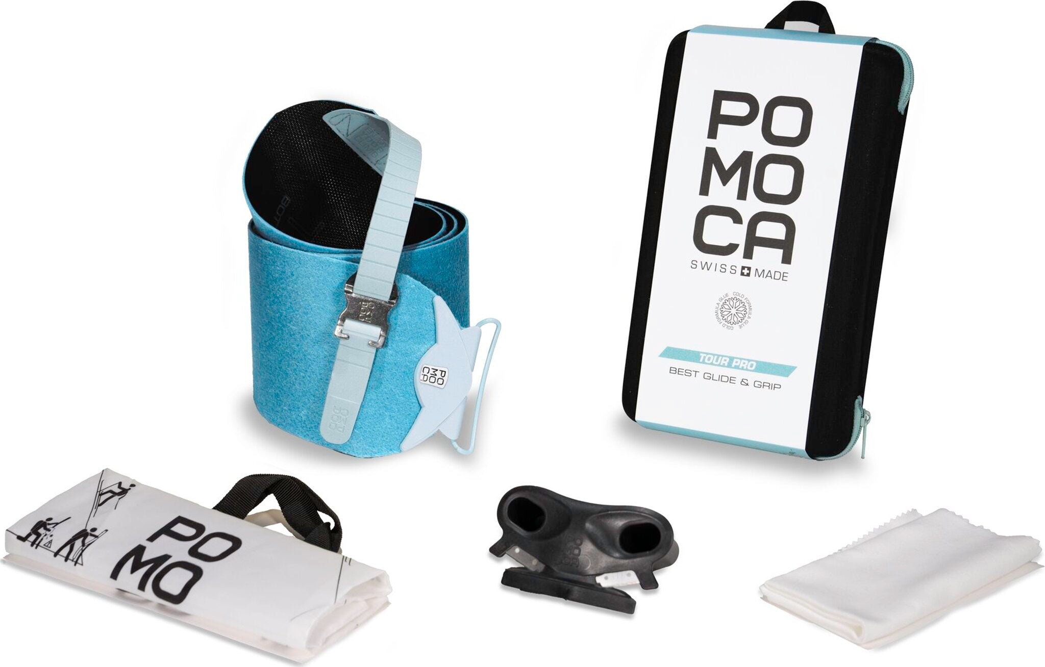 Pomoca - Tour Pro Ready2Climb Ski Skins 120mm |-| Pomoca - Peaux d'ascension Tour Pro Ready2Climb 120mm
