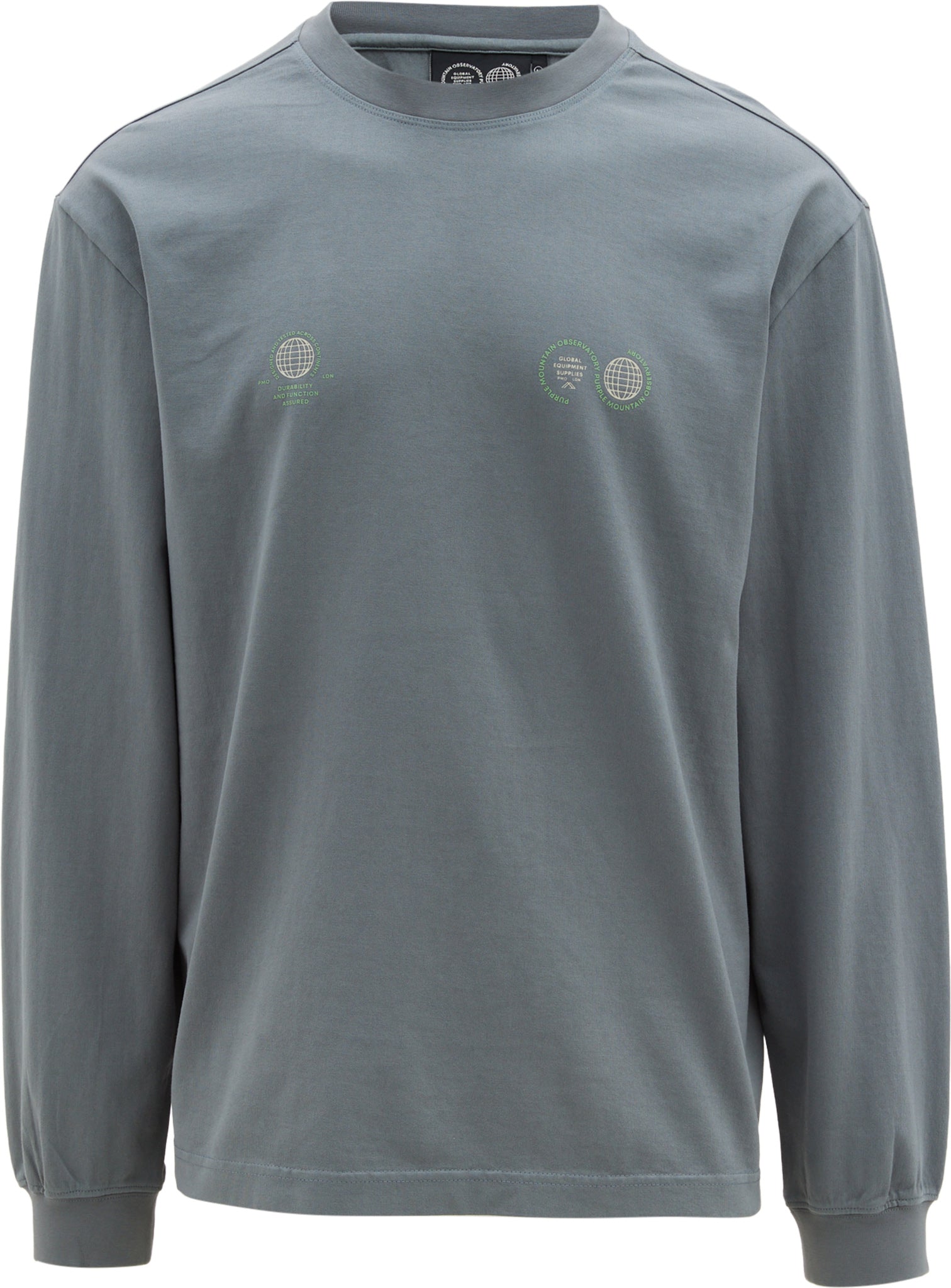 Purple Mountain Observatory - Globe Long Sleeve T-Shirt - Unisex |-| Purple Mountain Observatory - T-shirt à manches longues Globe - Unisexe