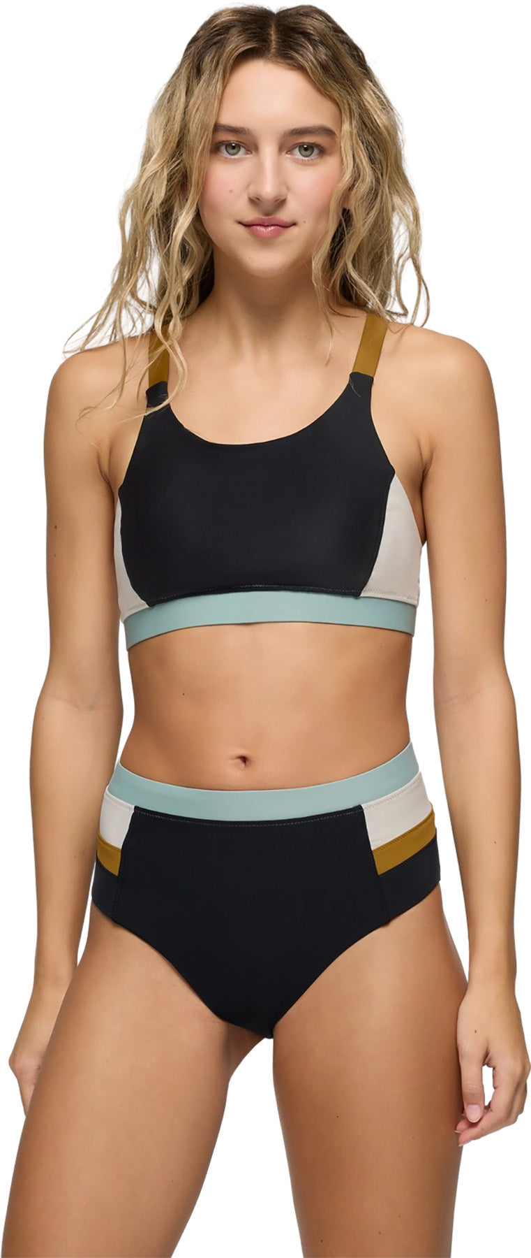 prAna - Baja Bound High-Neck Sport Swim Top - Women's |-| prAna - Haut de bain de sport à col montant Baja Bound - Femme