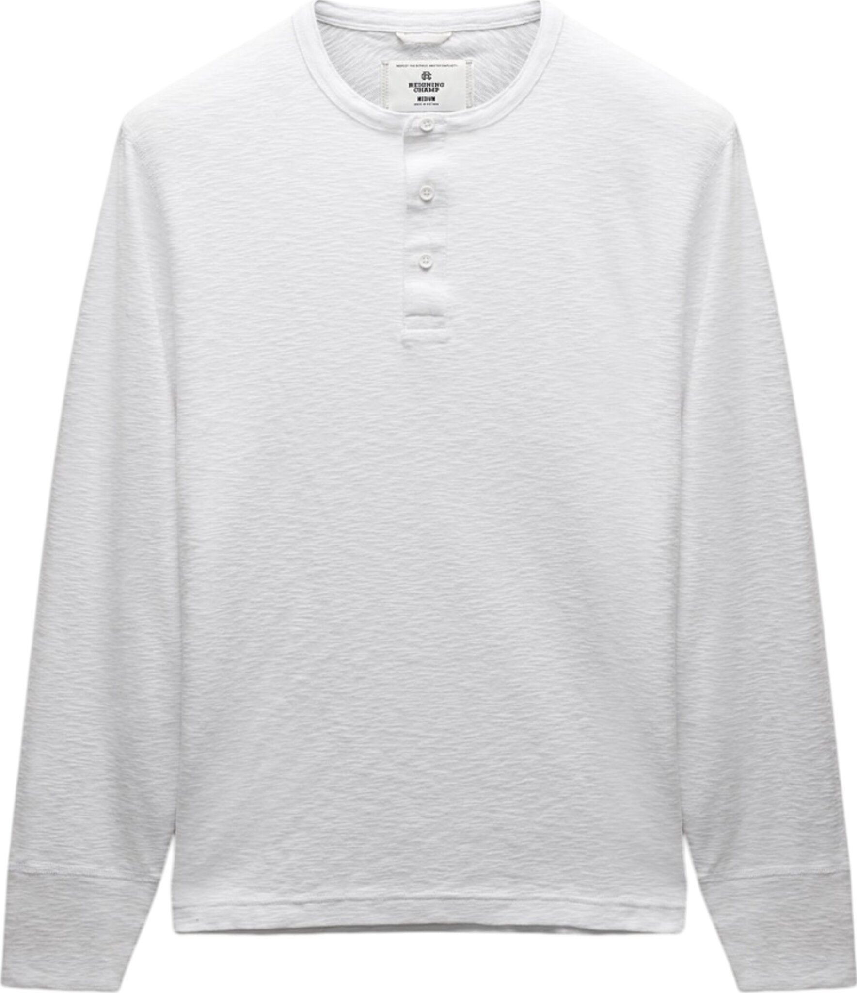 Reigning Champ - 1X1 Slub Slim Henley - Men's |-| Reigning Champ - Chandail ajusté 1x1 Slub Henley - Homme