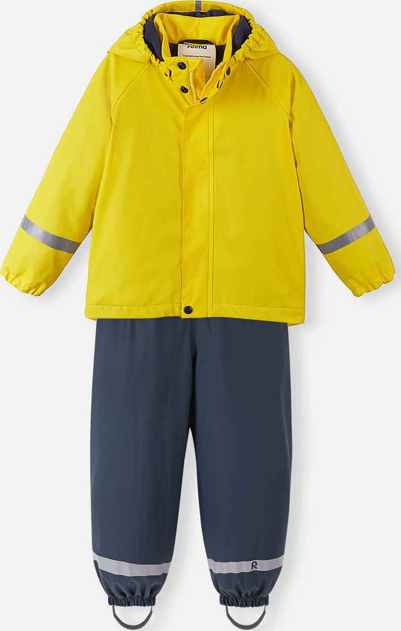 Reima - Joki Waterproof 2 Piece Rain Jacket and Bib Set - Kids |-| Reima - Ensemble manteau de pluie et salopette imperméables Joki - Enfant