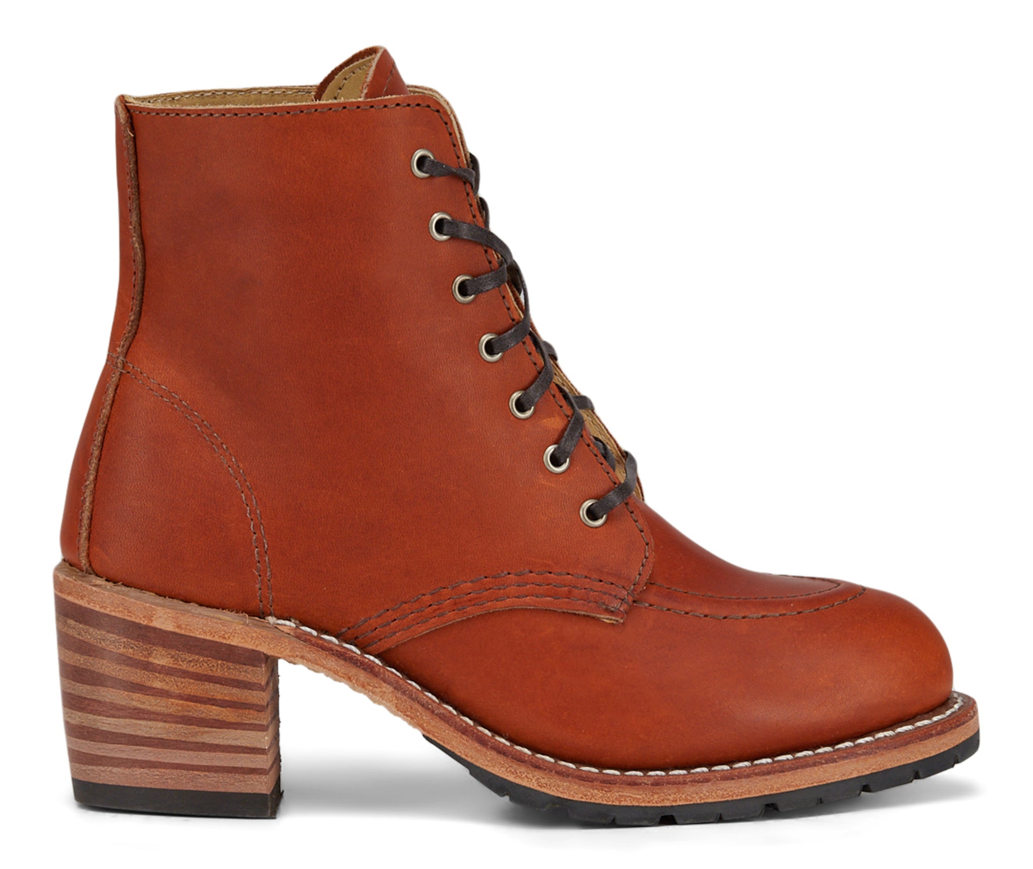 Red Wing Shoes - Clara Leather Heeled Boots - Women's |-| Red Wing Shoes - Bottes à talons Clara en cuir - Femme