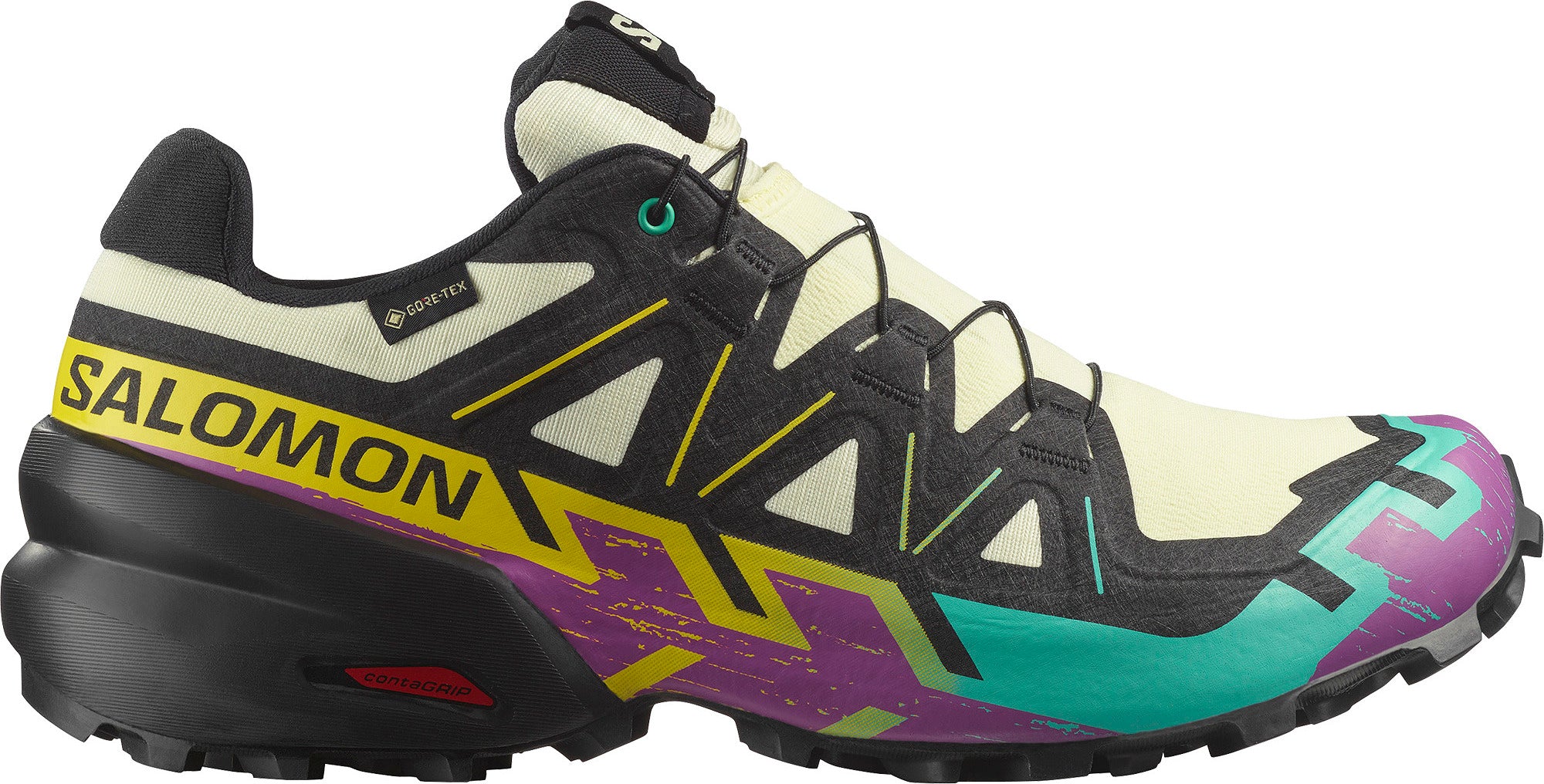 Salomon - Speedcross 6 GORE-TEX Trail Running Shoes - Men's |-| Salomon - Souliers de course sur sentier Sense GORE-TEX Speedcross 6 - Homme