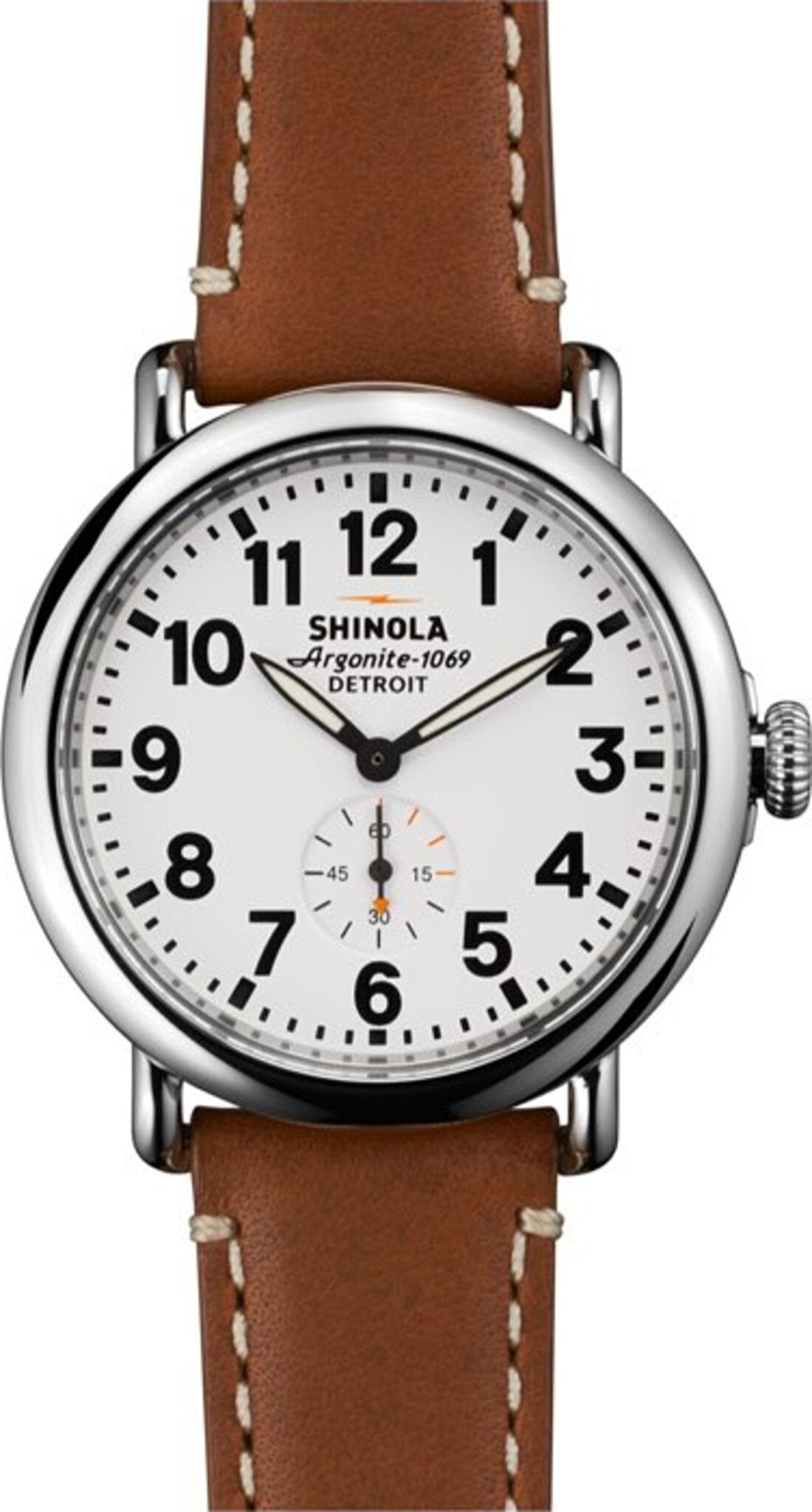 Shinola - The Runwell Leather Strap Watch 41mm