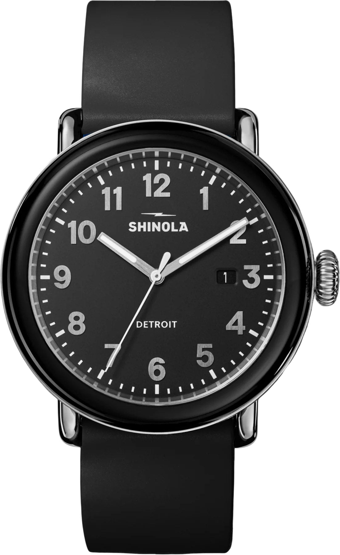 Shinola - Detrola Rubber Strap Watch 41mm