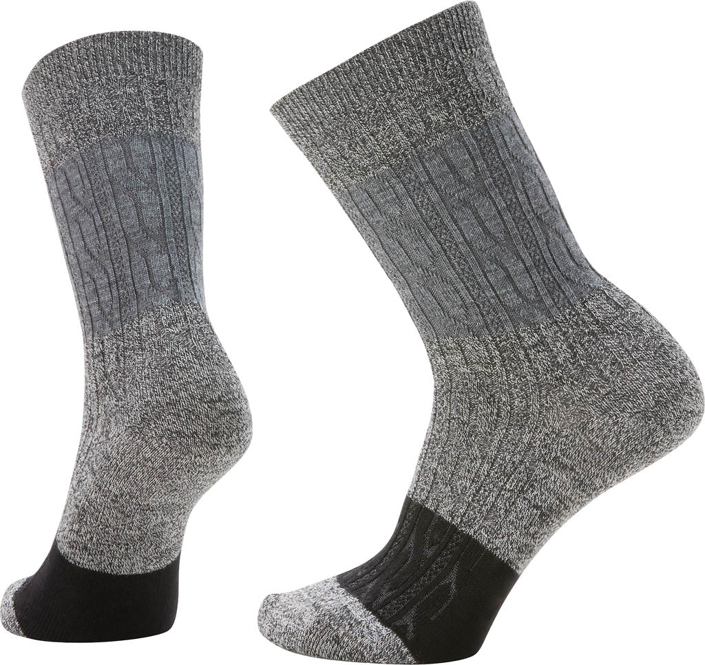 Smartwool - Everyday Color Block Cable Crew Socks - Unisex |-| Smartwool - Chaussettes mi-mollet torsadées Everyday - Unisexe