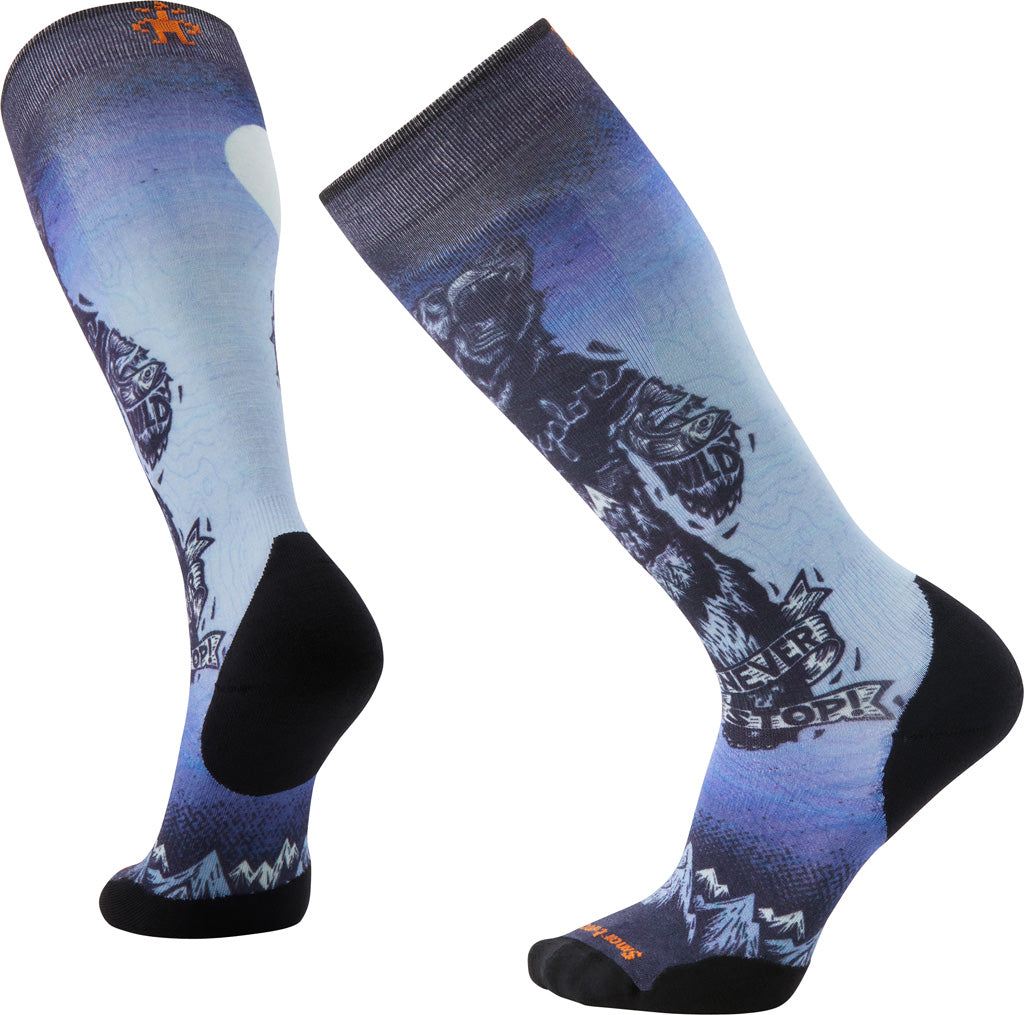 Smartwool - Ski Targeted Cushion Always Explore Print OTC Socks - Unisex |-| Smartwool - Chaussettes de ski sous-genou avec matelassage ciblé et imprimé Always Explore - Unisexe