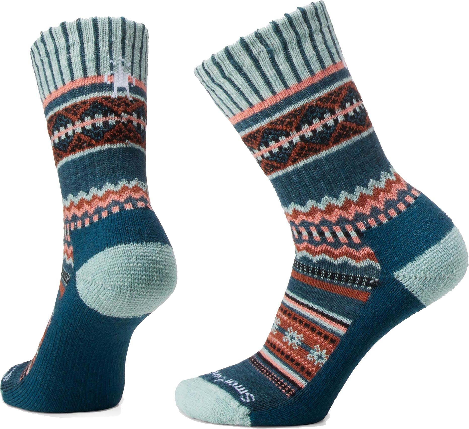 Smartwool - Everyday Snowed In Sweater Crew Sock - Unisex |-| Smartwool - Chaussettes mi-mollet Snowed In Sweater Everyday - Unisexe