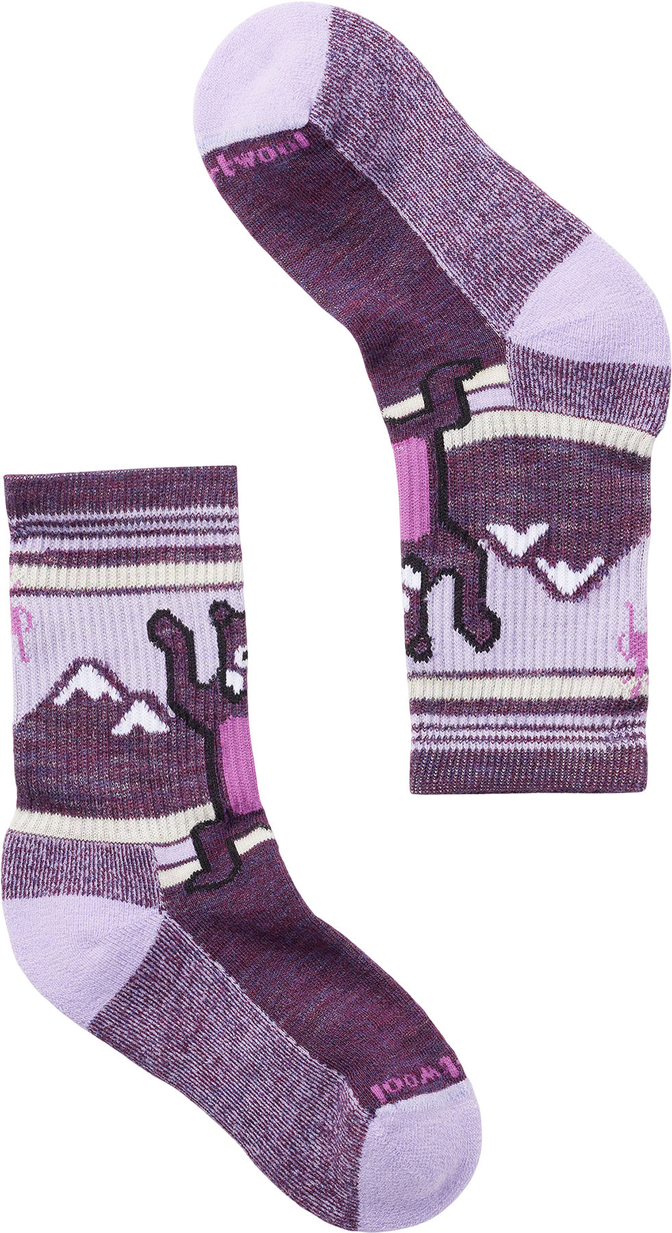 Smartwool - Hiking Bear Crew Socks - Kids |-| Smartwool - Chaussettes de randonnée Hiking Bear - Enfant