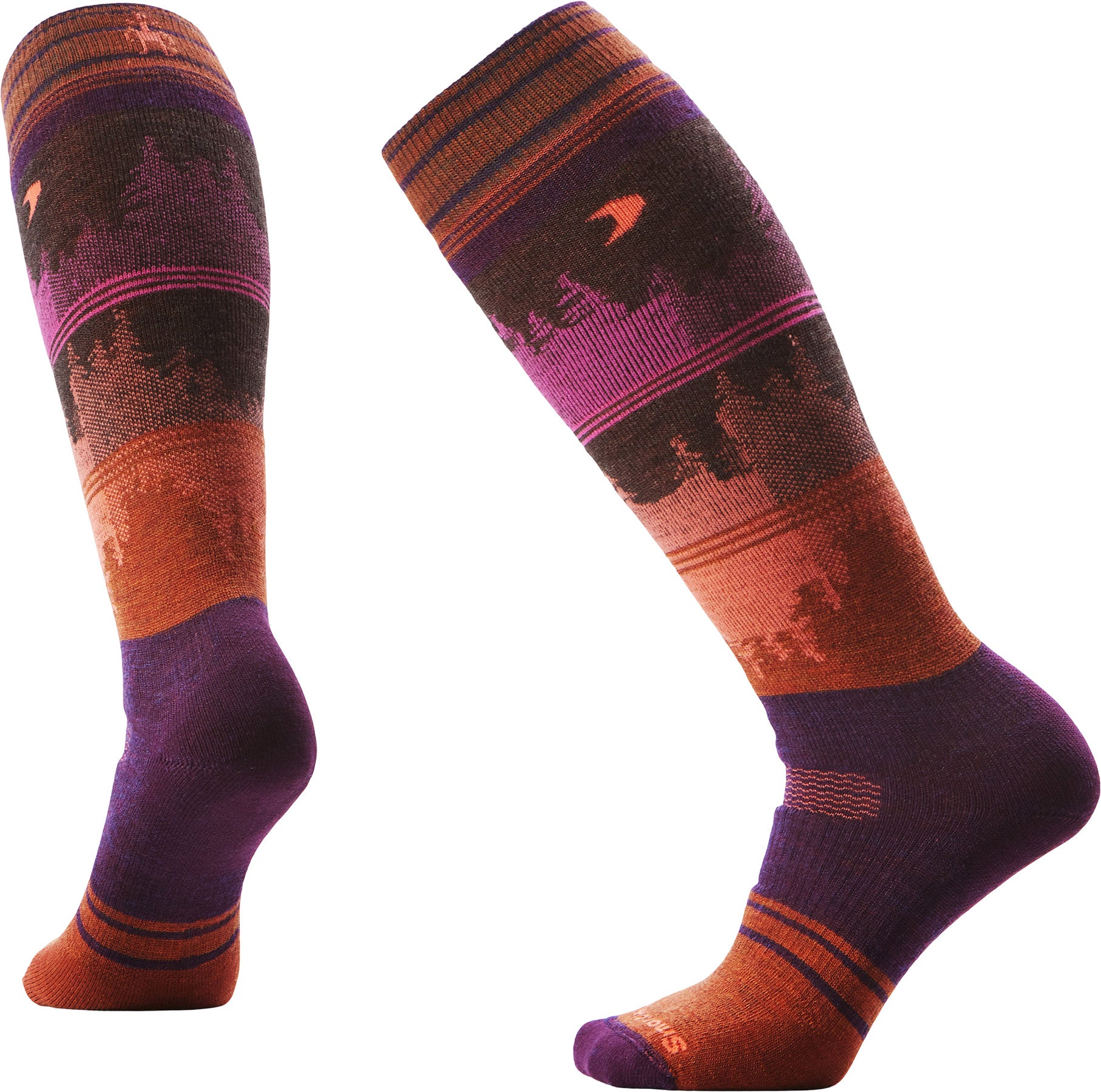 Smartwool - Snowboard Twilight Vista Over The Calf Socks - Women's |-| Smartwool - Chaussettes sous-genou Snowboard Twilight Vista - Femme