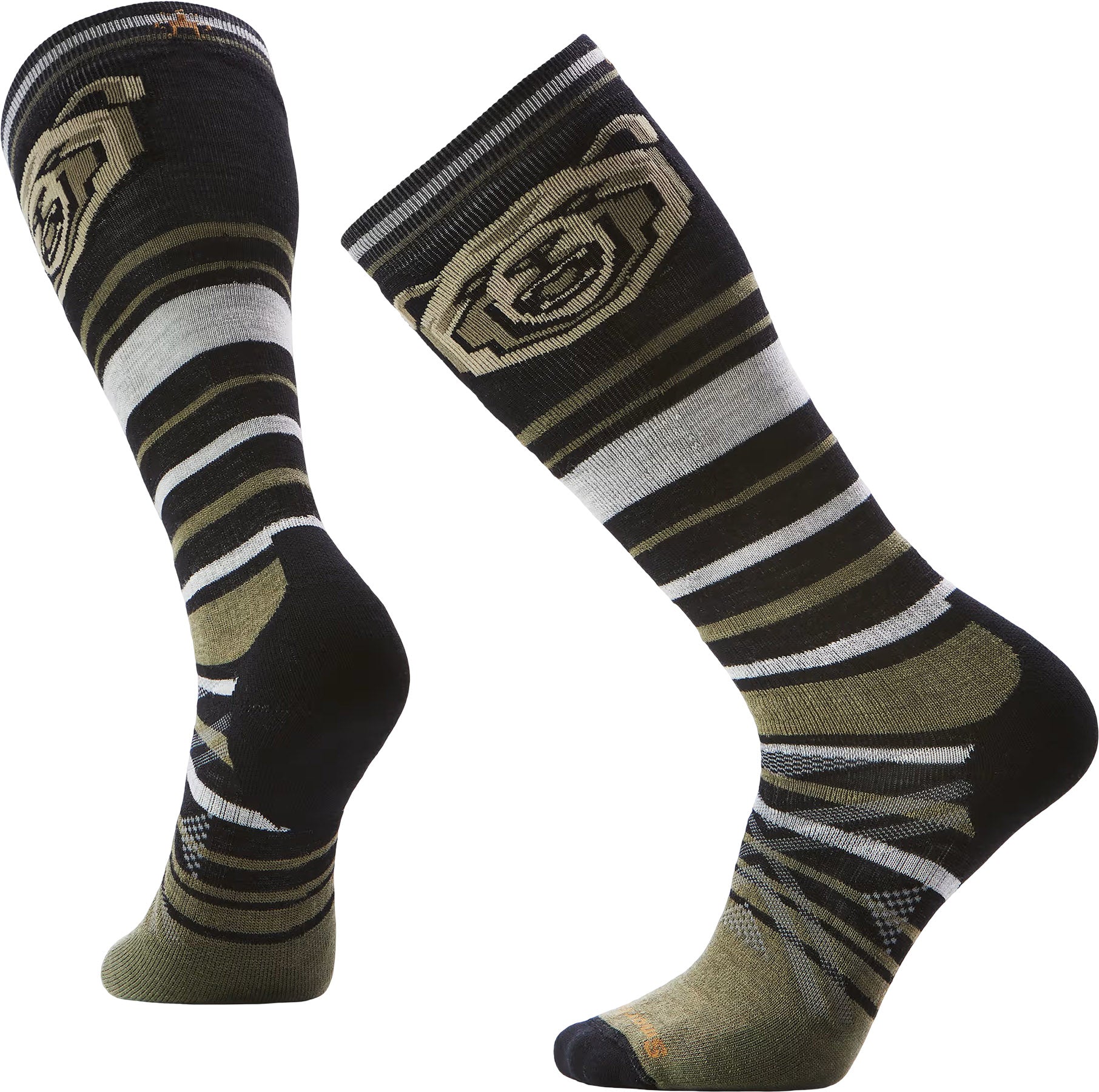 Smartwool - Ski Growling Grizzly Full Cushion Over The Calf Socks - Unisex |-| Smartwool - Chaussettes de ski à coussin complet sous-genou Growling Grizzly - Unisexe