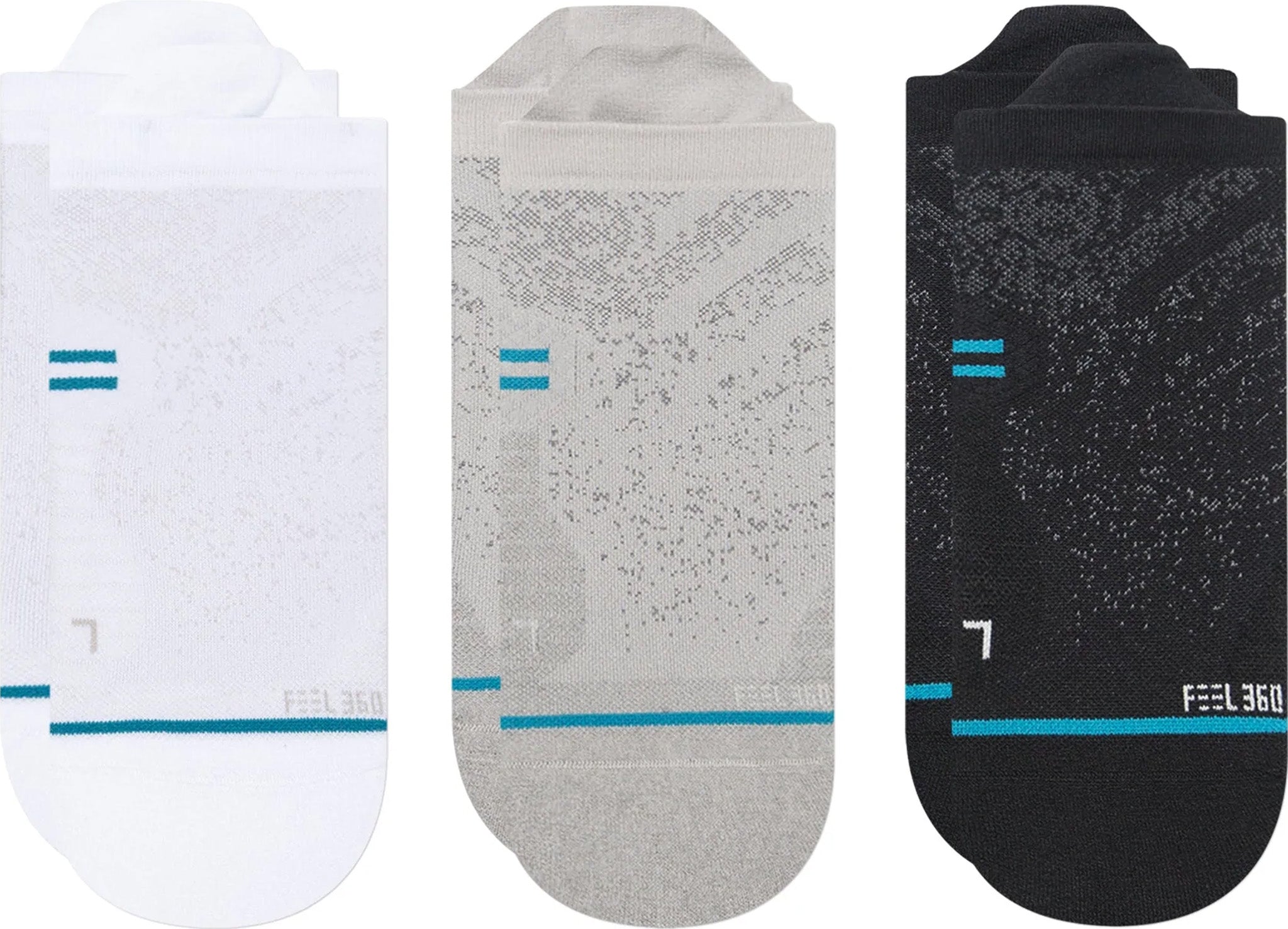 Stance - Run Light Tab 3 Pack Sock - Unisex |-| Stance - Lot de 3 paires de chaussettes Run Light Tab - Unisexe