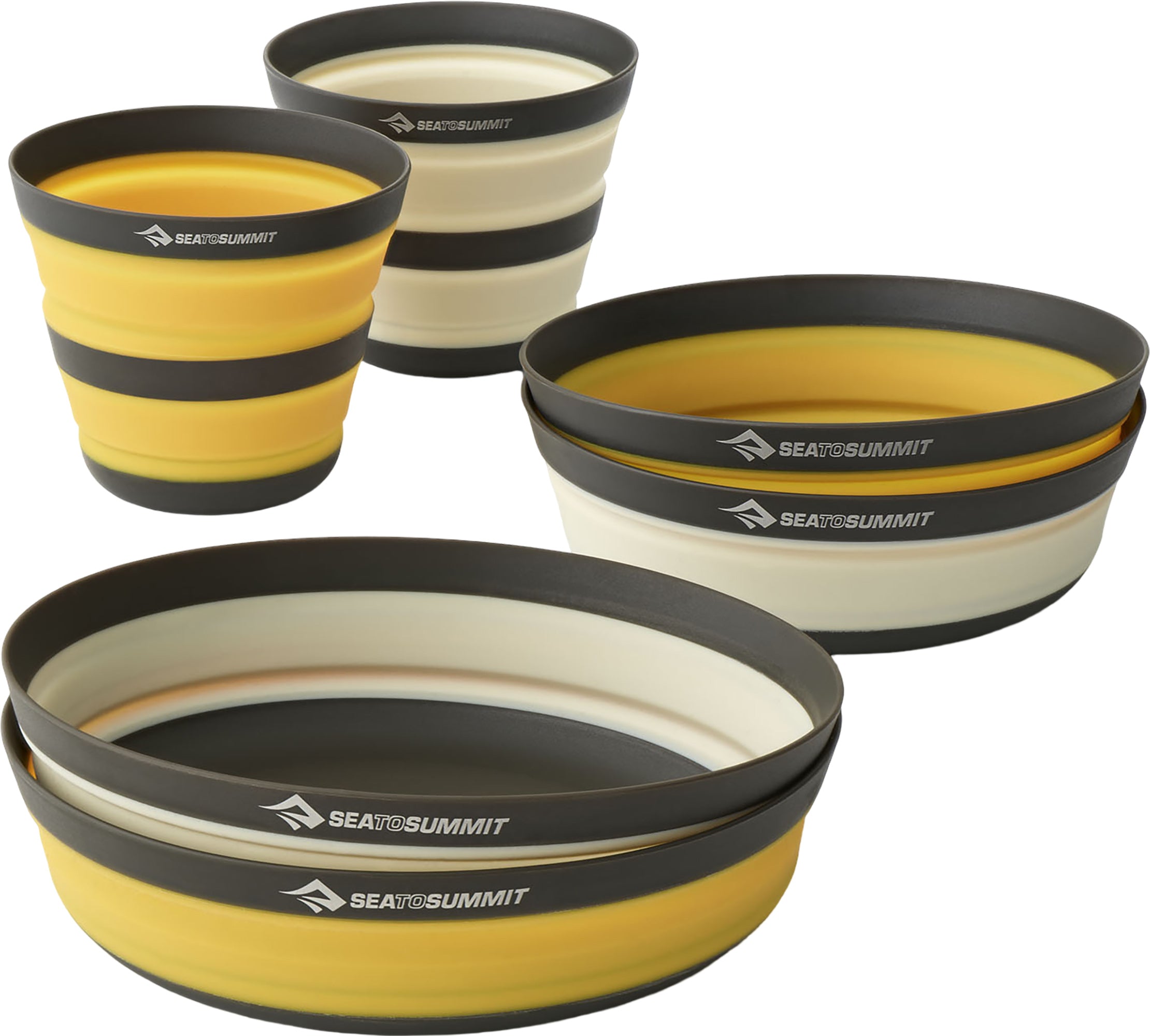 Sea to Summit - Frontier Ultralight Collapsible Dinnerware Set |-| Sea to Summit - Ensemble de vaisselle pliable ultraléger Frontier