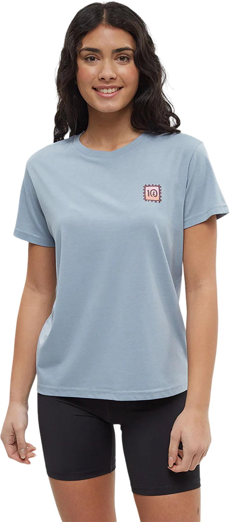 tentree - Emerald Edge Arch Crew Neck Graphic Short Sleeve T-Shirt - Women's|-|tentree - T-shirt graphique à manches courtes et col rond Emerald Edge Arch - Femme