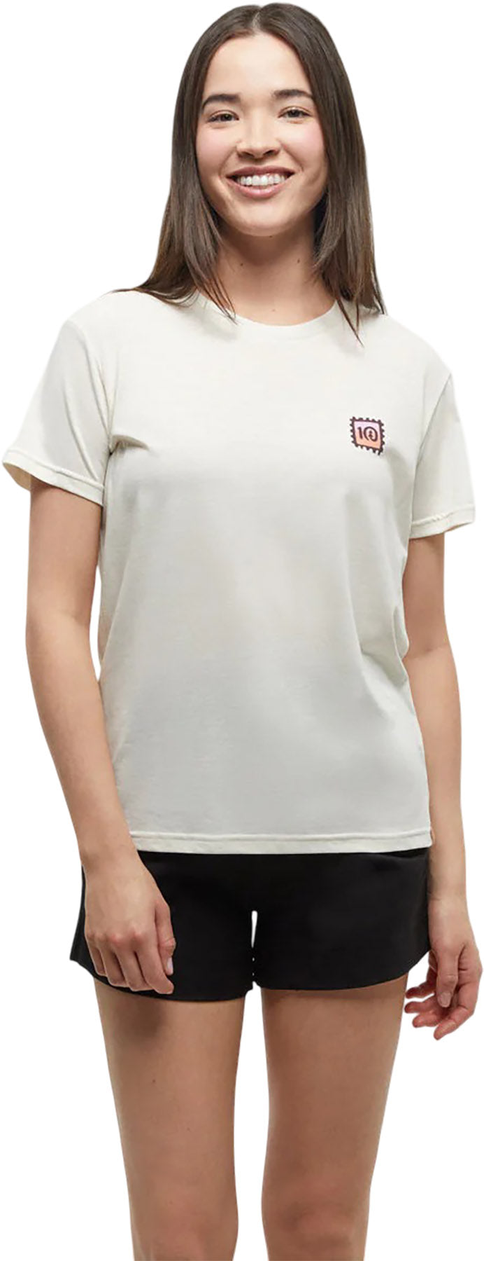tentree - Emerald Edge Arch Crew Neck Graphic Short Sleeve T-Shirt - Women's|-|tentree - T-shirt graphique à manches courtes et col rond Emerald Edge Arch - Femme