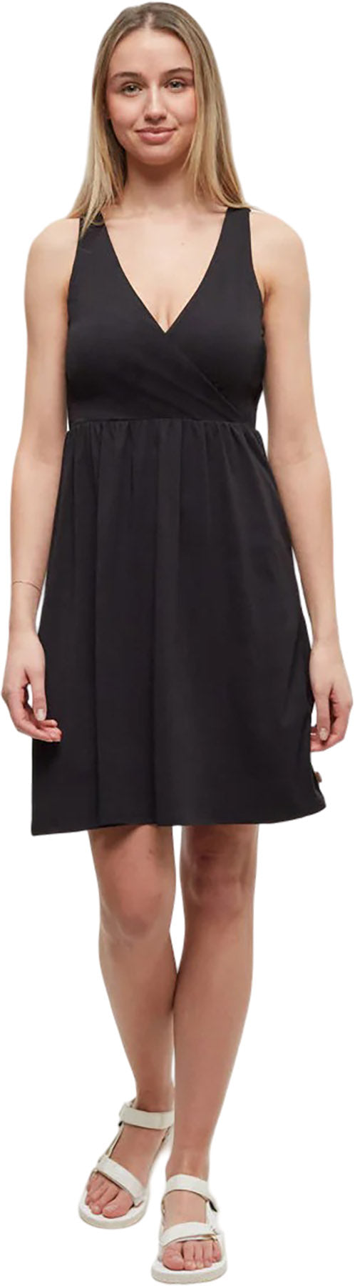 tentree - Cottonwood EcoTech Jersey Regular Faux Wrap Dress - Women's|-|tentree - Robe à faux corsage de coupe standard en jersey EcoTech Cottonwood - Femme