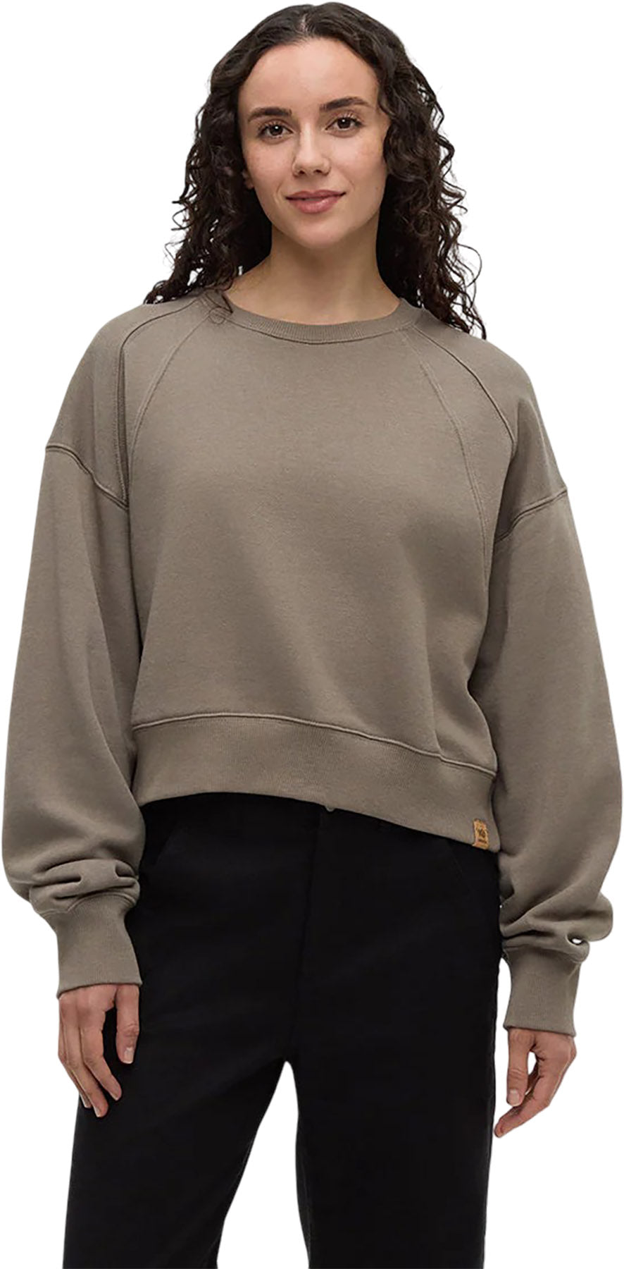 tentree - Bluffs Cropped Cre- Women's|-|tentree - Chandail court à col rond Bluffs- Femme