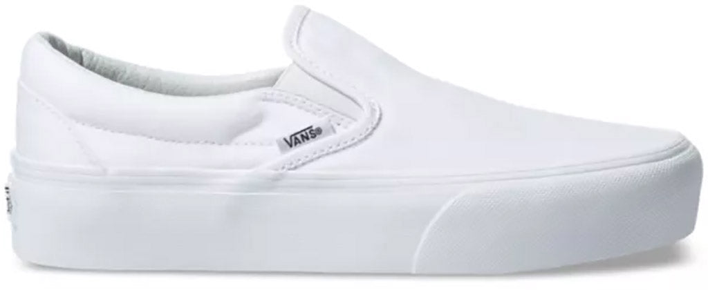 Vans - Embossed Classic Slip-On Platform Shoes - Unisex |-| Vans - Souliers Embossed Classic Slip-On Platform Unisexe