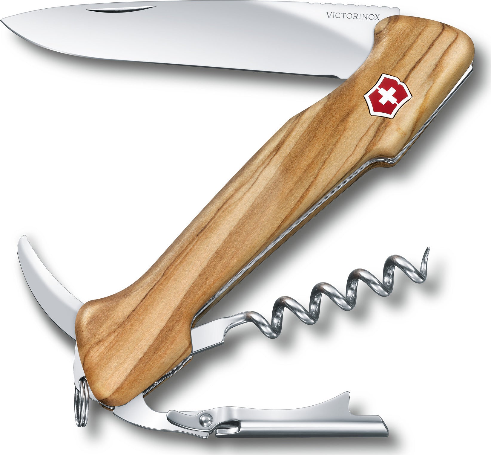 Victorinox - Wine Master Pocket Knife with Leather Pouch |-| Victorinox - Couteau de poche Wine Master avec étui en cuir