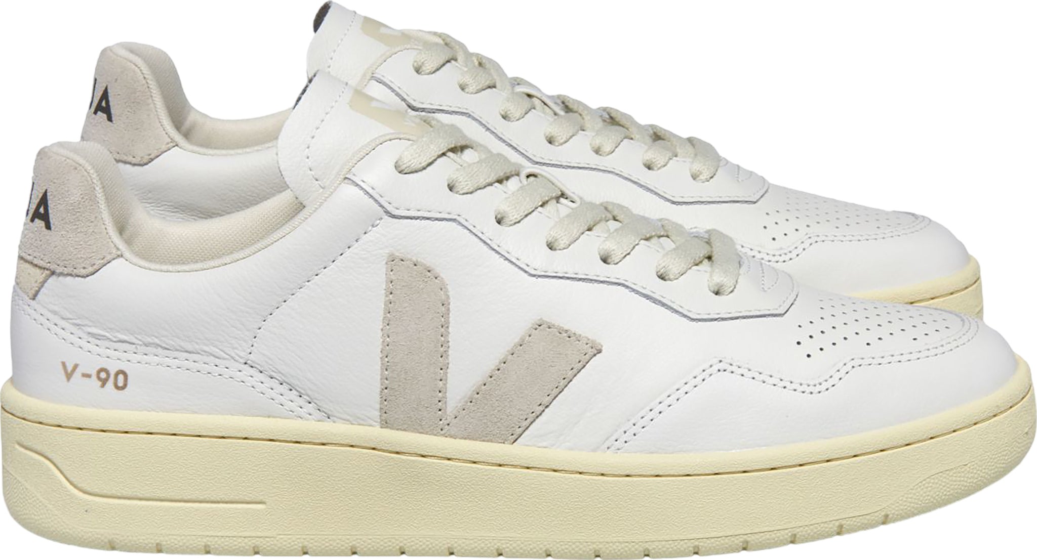 Veja - V-90 Leather Sneaker - Unisexe |-| Veja - Souliers sport en cuir V-90 - Unisexe