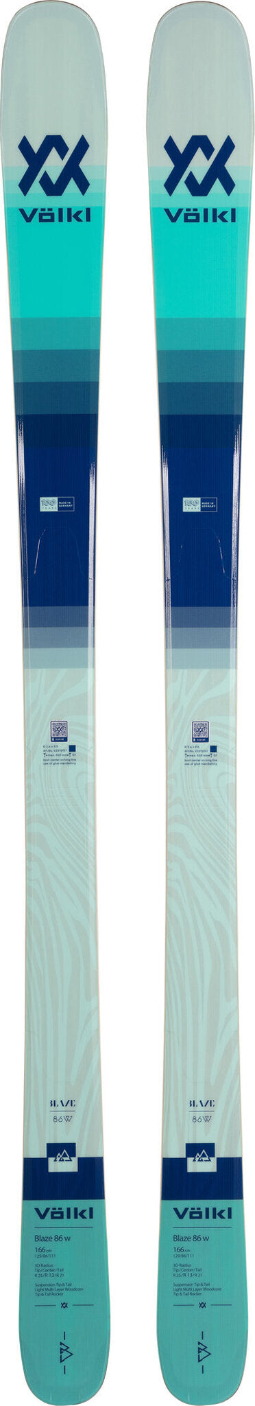 Volkl - Blaze 86 Skis 159 - Women's |-| Volkl - Skis Blaze 86 159 - Femme