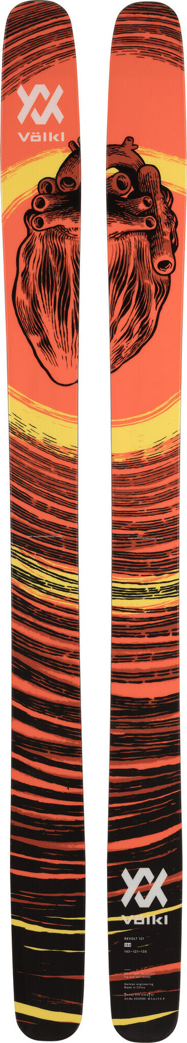 Volkl - Revolt 121 Skis - Men's |-| Volkl - Skis Revolt 121 - Homme