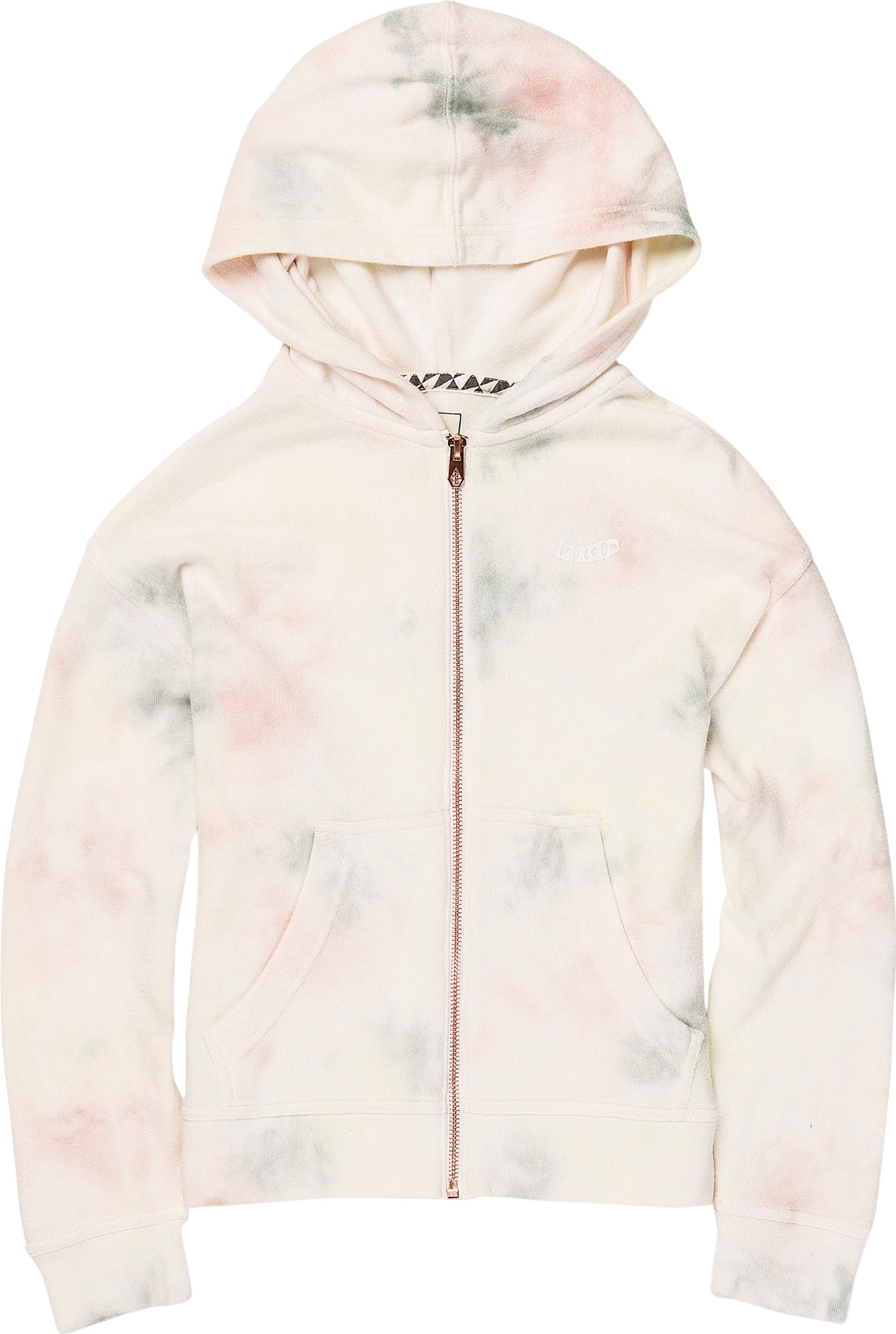 Volcom - Lived In Lounge Zip Up Hoodie - Girl's |-| Volcom - Chandail à capuchon à glissière Lived In Lounge - Fille