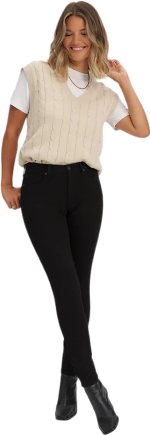 Yoga Jeans - Rachel Classic-Rise Skinny Jeans - Women's |-| Yoga Jeans - Jean moulant à taille classique Rachel - Femme